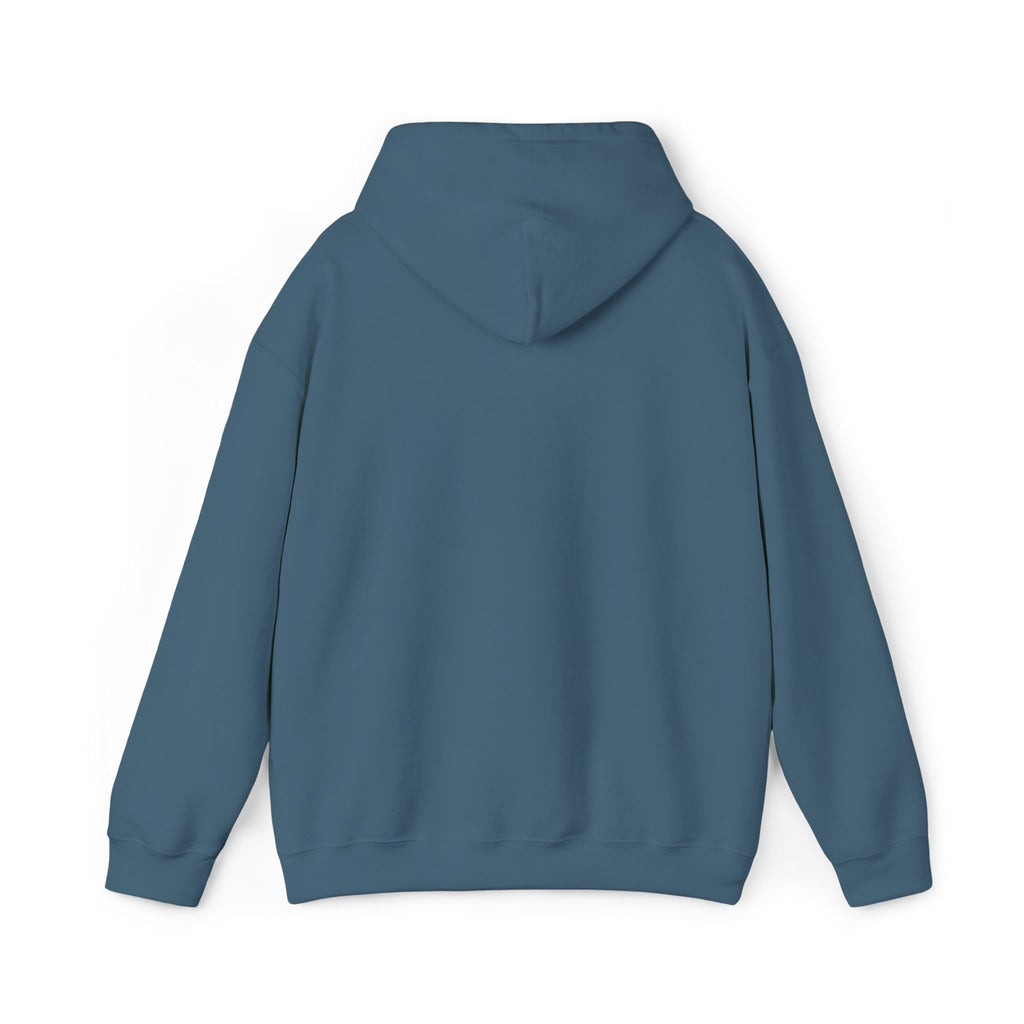 16 - 315 Square Embroidered Hoodie — Minimalist Distressed Graphic Sweatshirt