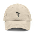 3 - Hat Distressed Embroidered TF Three Fifteen Dad Hat - Casual Chic Accessory