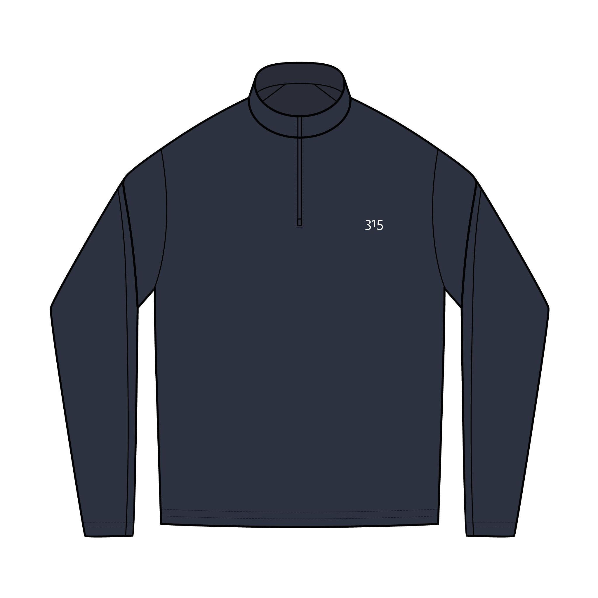 Multi Color Unisex Embroidered Quarter-Zip Pullover - Stylish & Versatile Activewear