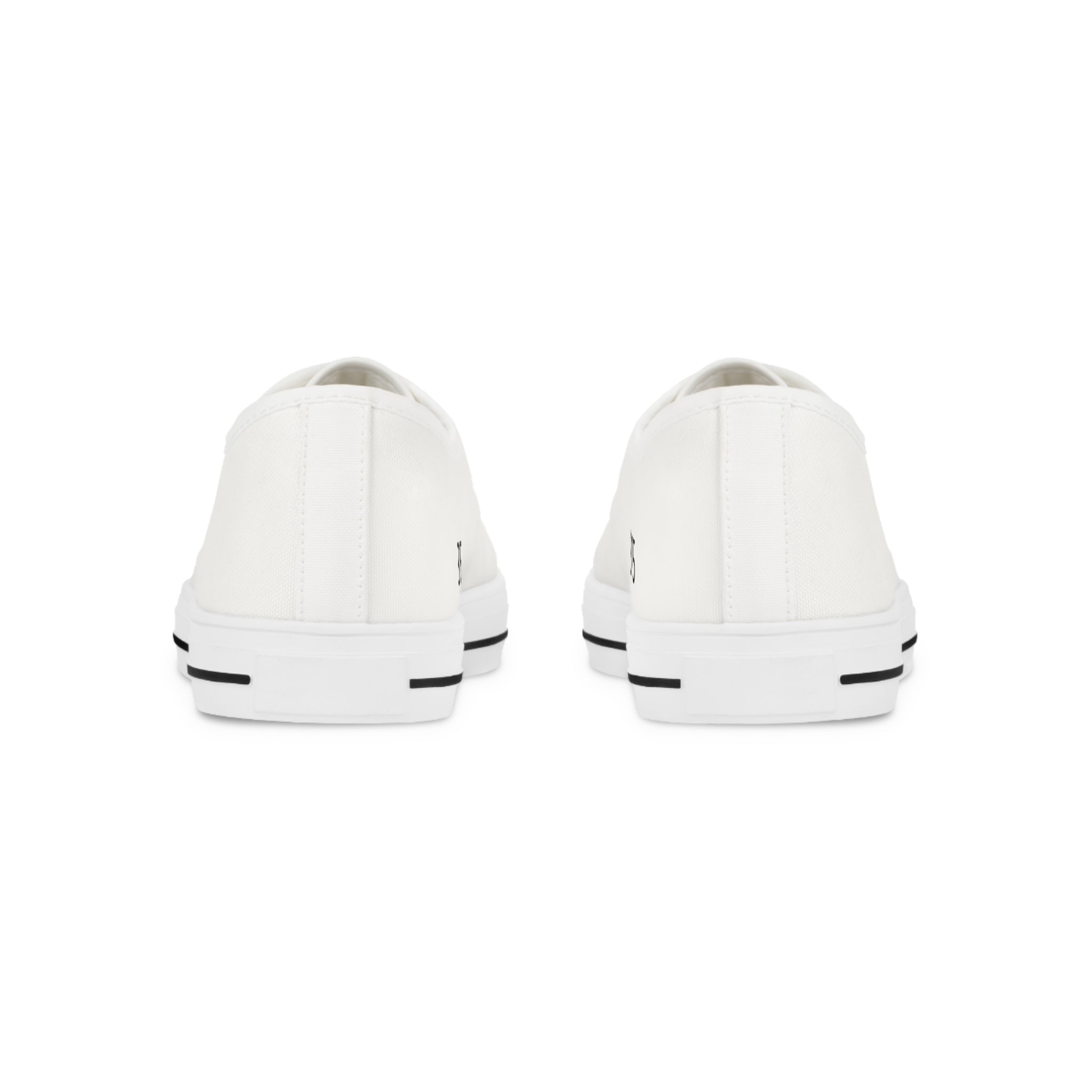 31 - Men's Low Top Sneakers TF — Minimal Grey Canvas Shoes with '315' Side Graphic