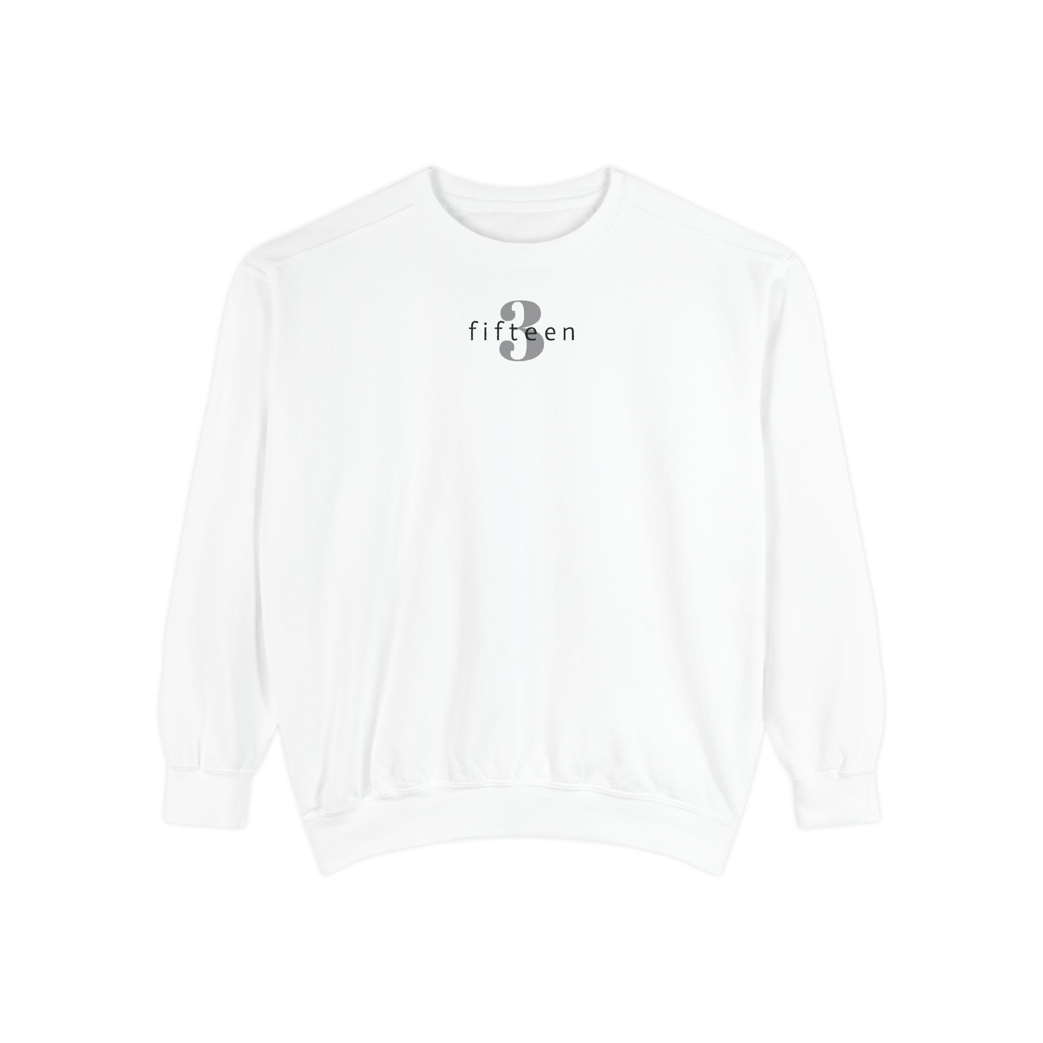 15 - Sweatshirt Bold 315 Multi Color - Embroidered Minimalist Logo Sweatshirt —Crewneck Casual Pullover