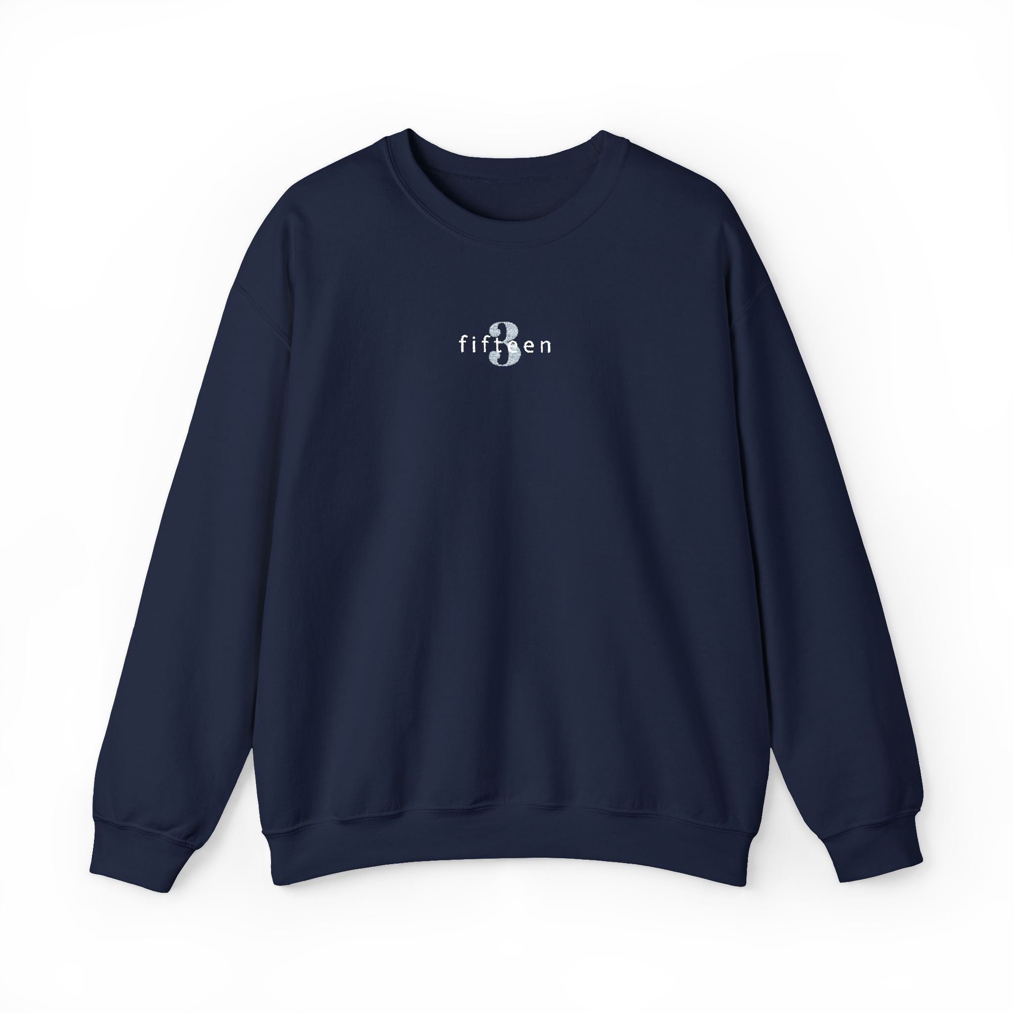 15 - Embroidered 3 Fifteen Crewneck Sweatshirt
