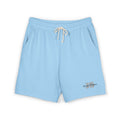 22 - Lightweight Fleece Sweat Shorts — Minimal "three fifteen" Embroidered Lounge Shorts