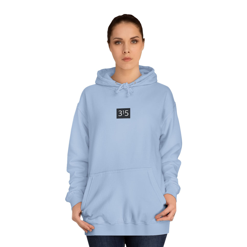 Multi Color Stylish Unisex College Hoodie with 315 Design