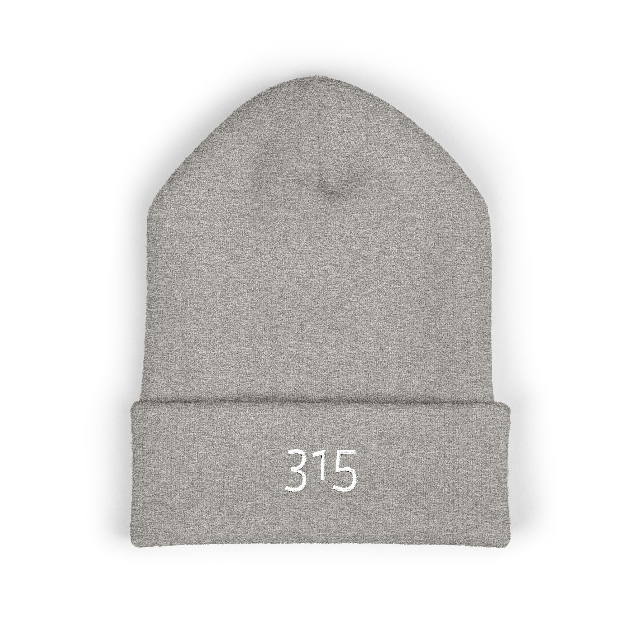 Embroidered Classic Cuffed Beanie - Stylish Warmth for Every Occasion