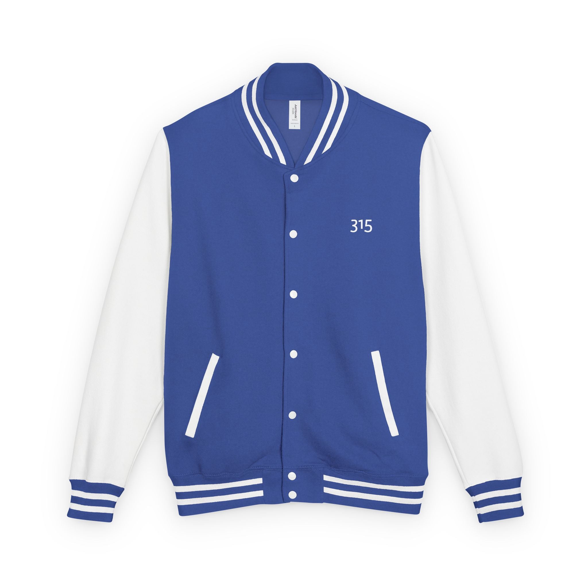 Multi Color Unisex Heavyweight Letterman Jacket - Classic Athletic Style with 315 Detail