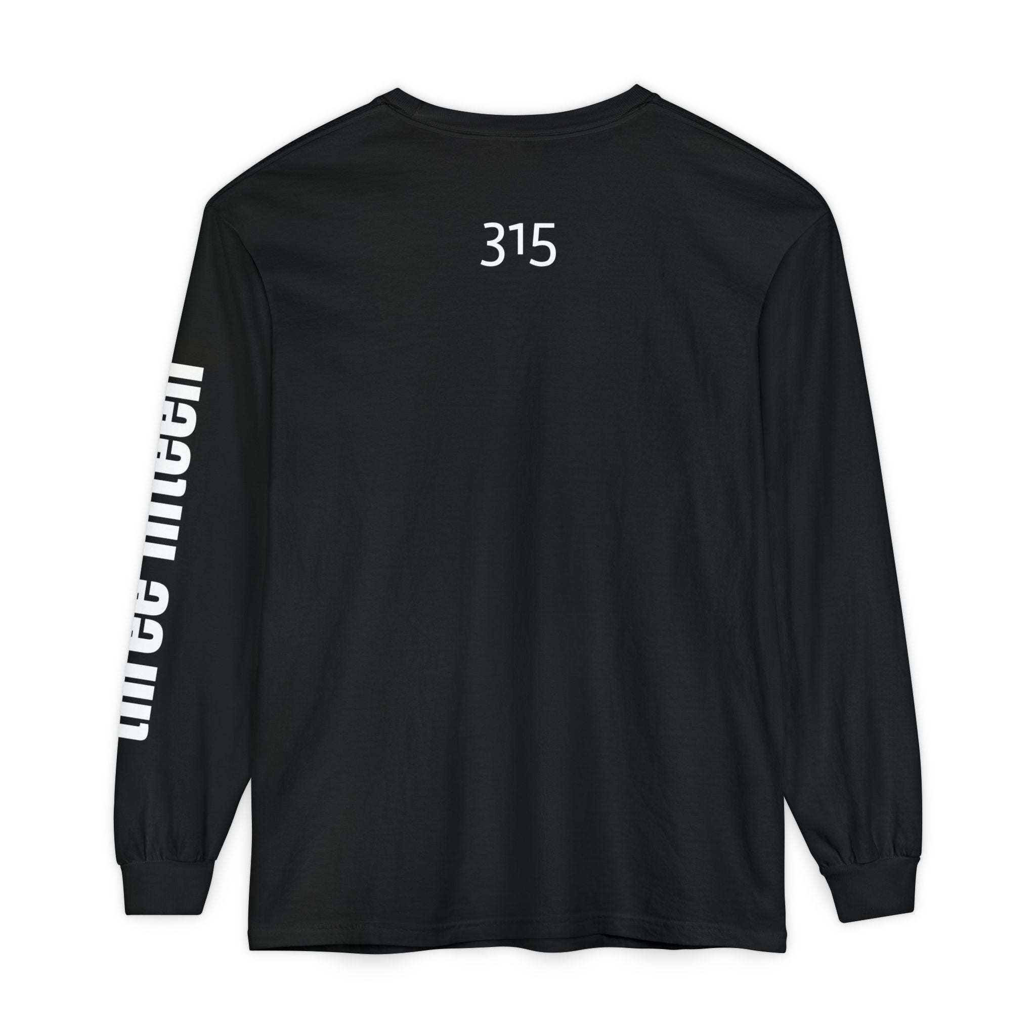 12 - 315 Three Fifteen Multi Color Unisex Long Sleeve T-Shirt - Inspirational Casual Wear