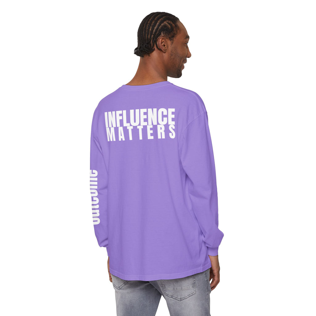 Influence Matters Unisex Long Sleeve T-Shirt - Inspirational Casual Wear