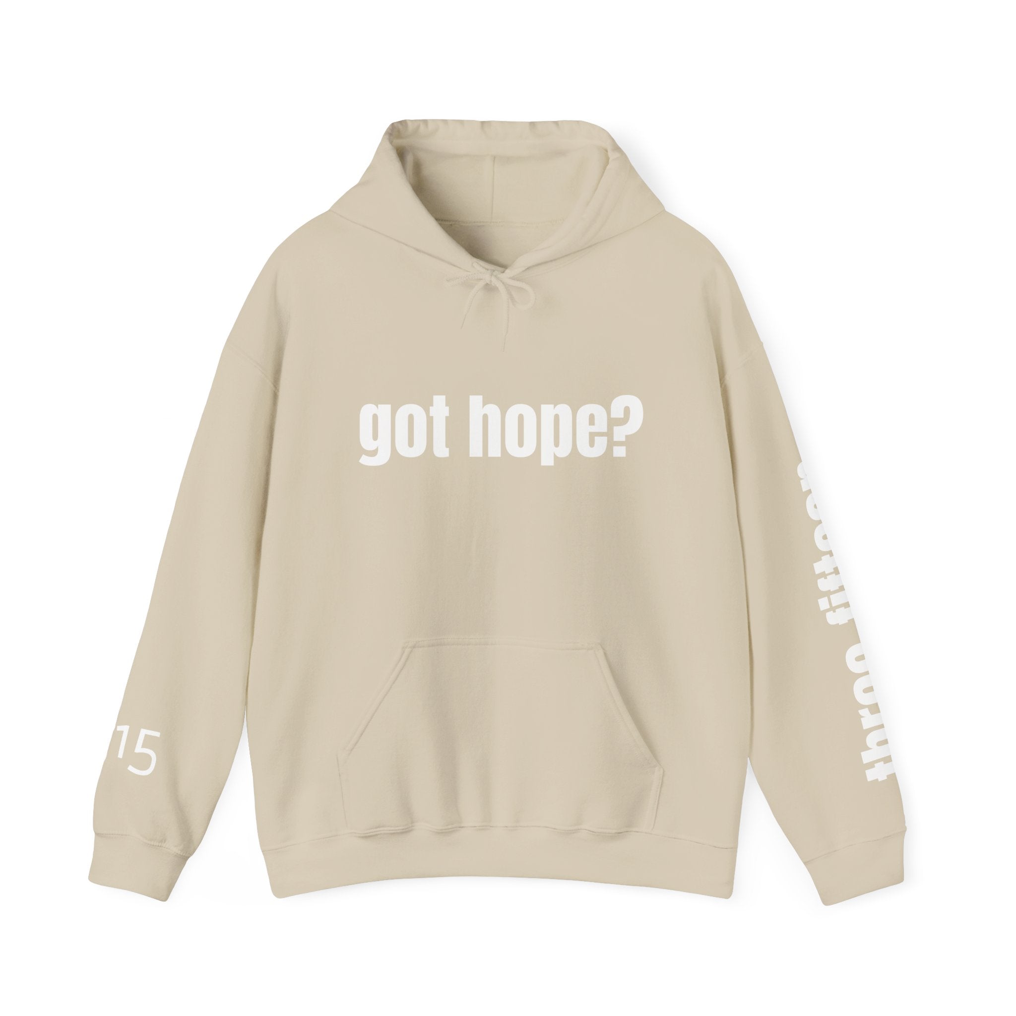 Multi Colors “What the World Needs Now - HOPE”" Inspirational Quote Hoodie - This Isn't The End Of My Story