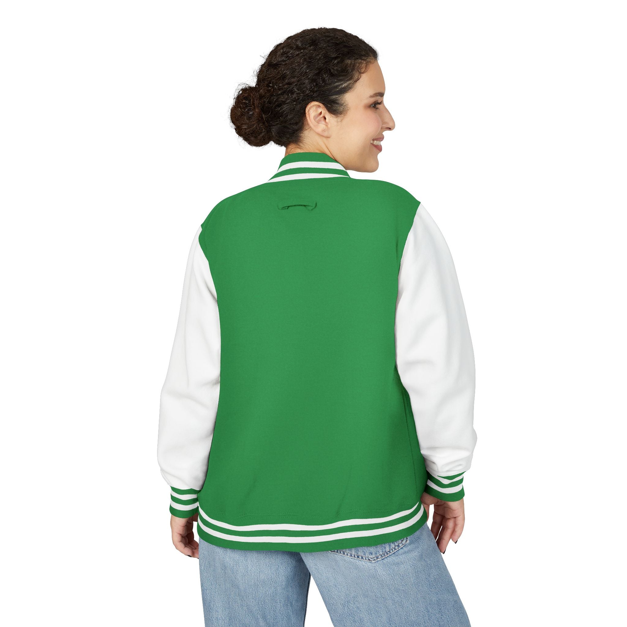 Multi Color Unisex Heavyweight Letterman Jacket - Classic Athletic Style with 315 Detail