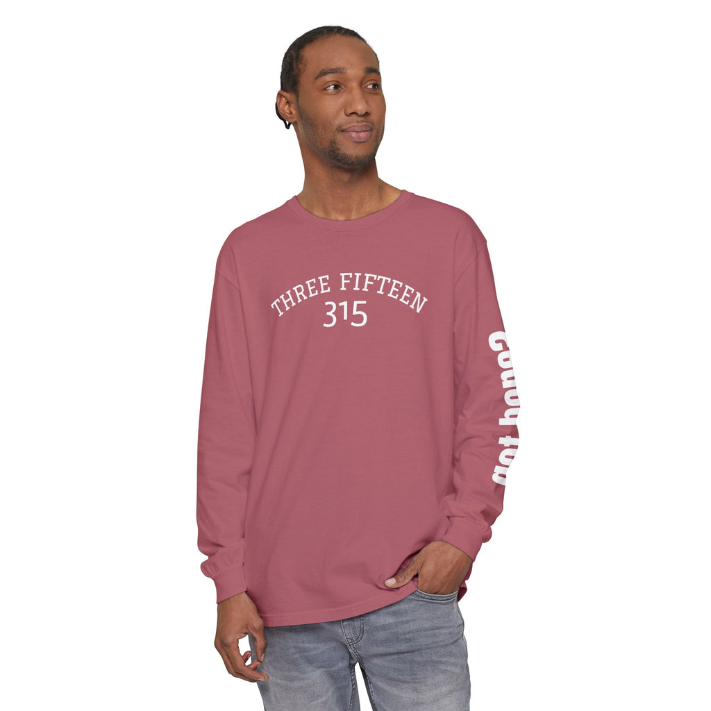 12 - Long sleeve Tee “What the World Needs Now - HOPE”" Unisex Long Sleeve T-Shirt - Inspirational Casual Wear