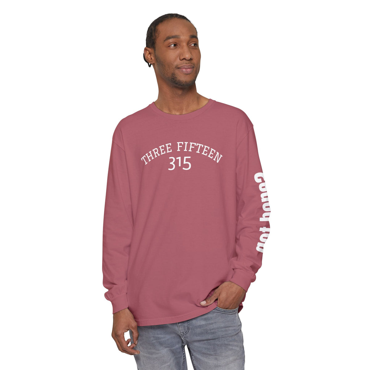 12 - Long sleeve Tee “What the World Needs Now - HOPE”" Unisex Long Sleeve T-Shirt - Inspirational Casual Wear