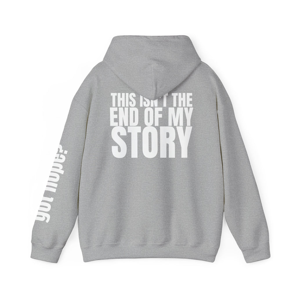 Multi Colors "This Isn't the End of My Story" Inspirational Quote Hoodie - This Isn't The End Of My Story