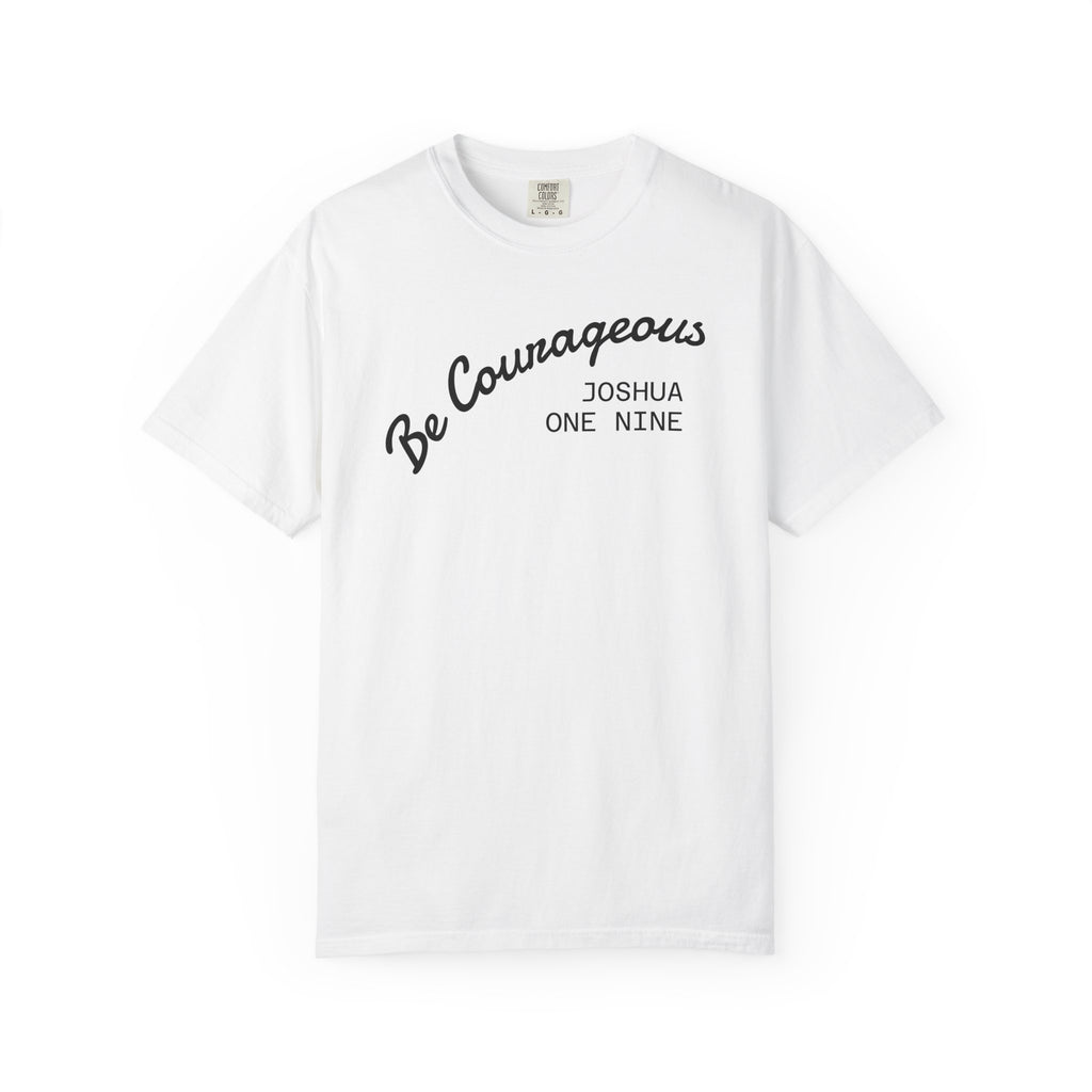 01 - Courageous Joshua One Nine Multi Colors Graphic T-Shirt