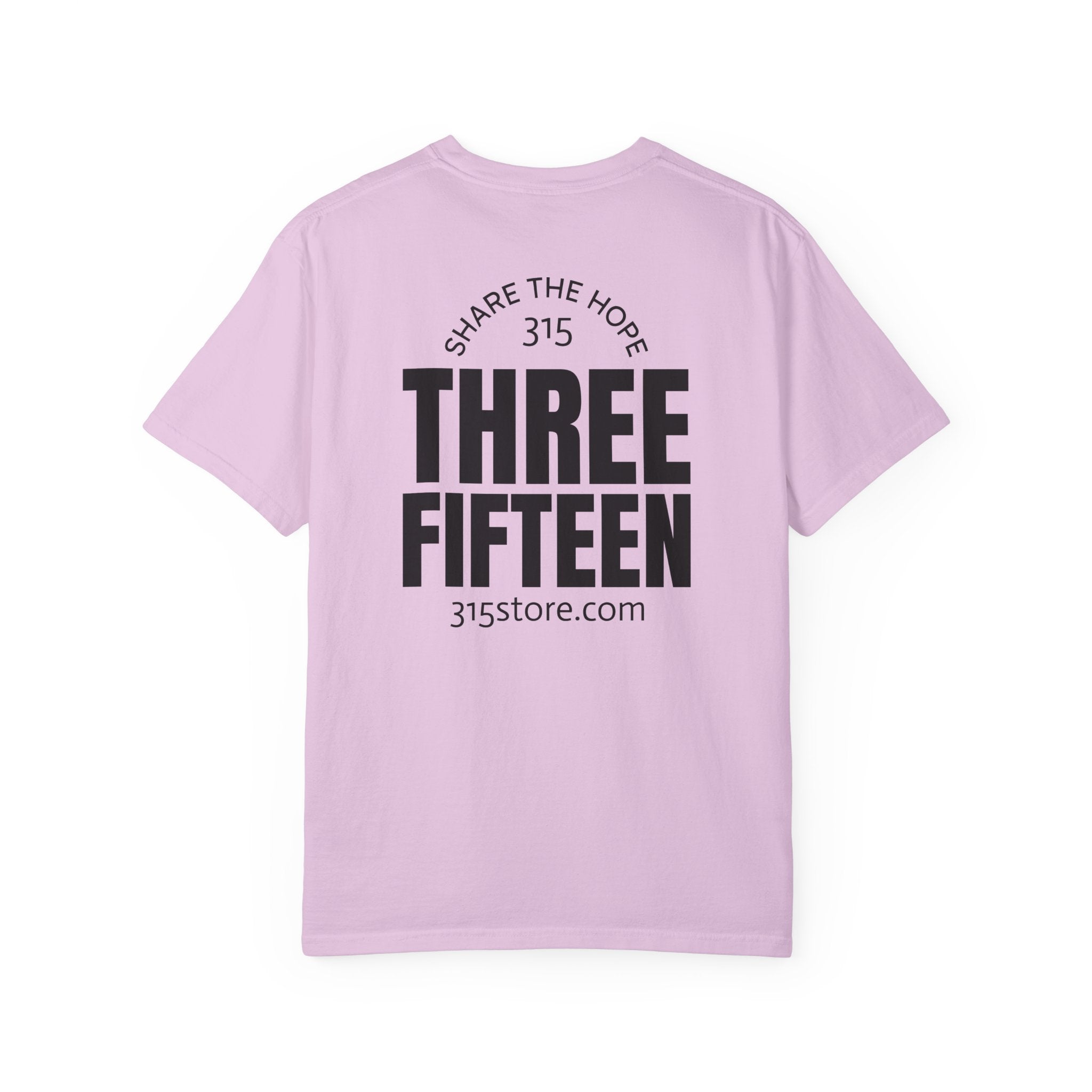 1 - Multi Colors Share the Hope Three Fifteen Graphic T-Shirt
