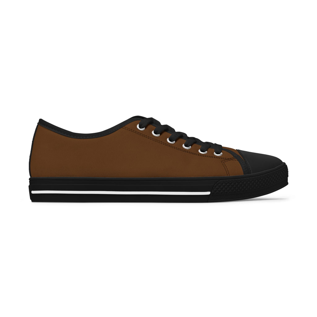 31 - Women's Low Top Sneakers — Minimal Grey Canvas Shoes with '315' Side Print