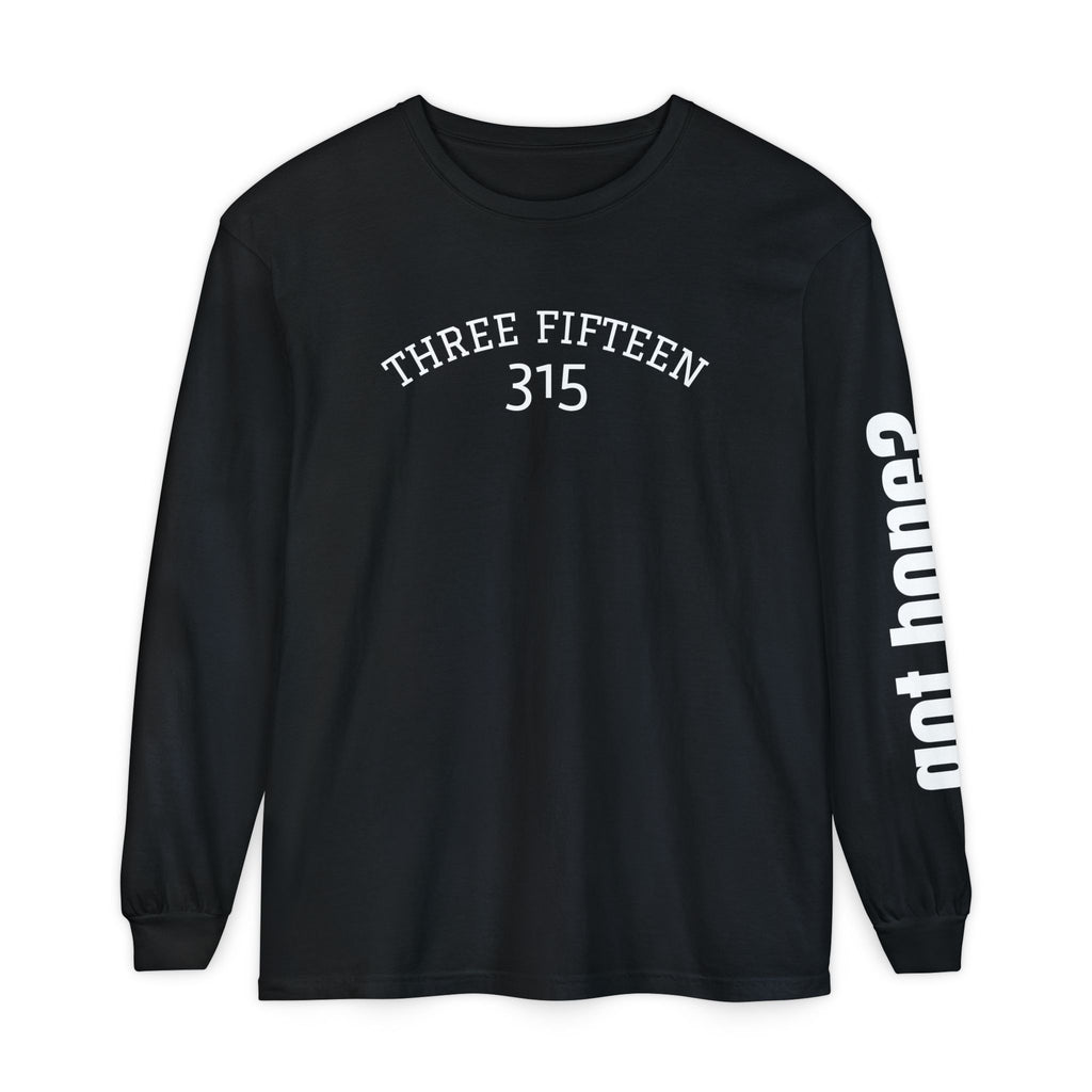 12 - Long sleeve tee 315 The Greatest of These Unisex Long Sleeve T-Shirt - Inspirational Casual Wear
