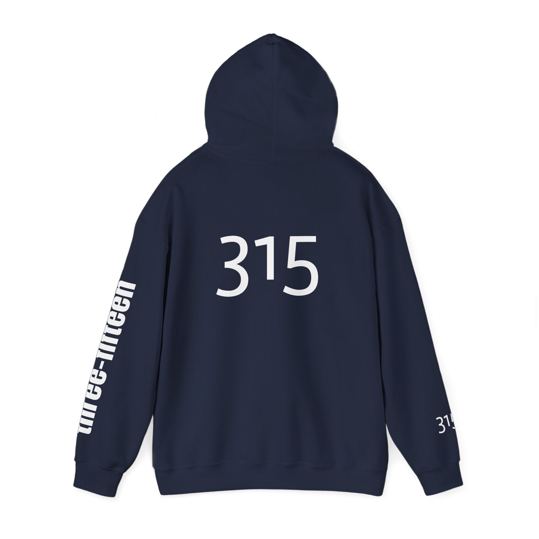 Multi Color Three-Fifteen Inspirational Quote Hoodie - This Isn't The End Of My Story