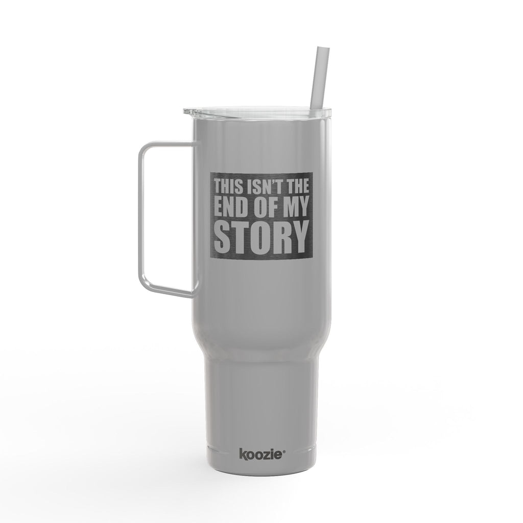 Engraved Insulated Tumbler - 40oz - Inspirational Quote
