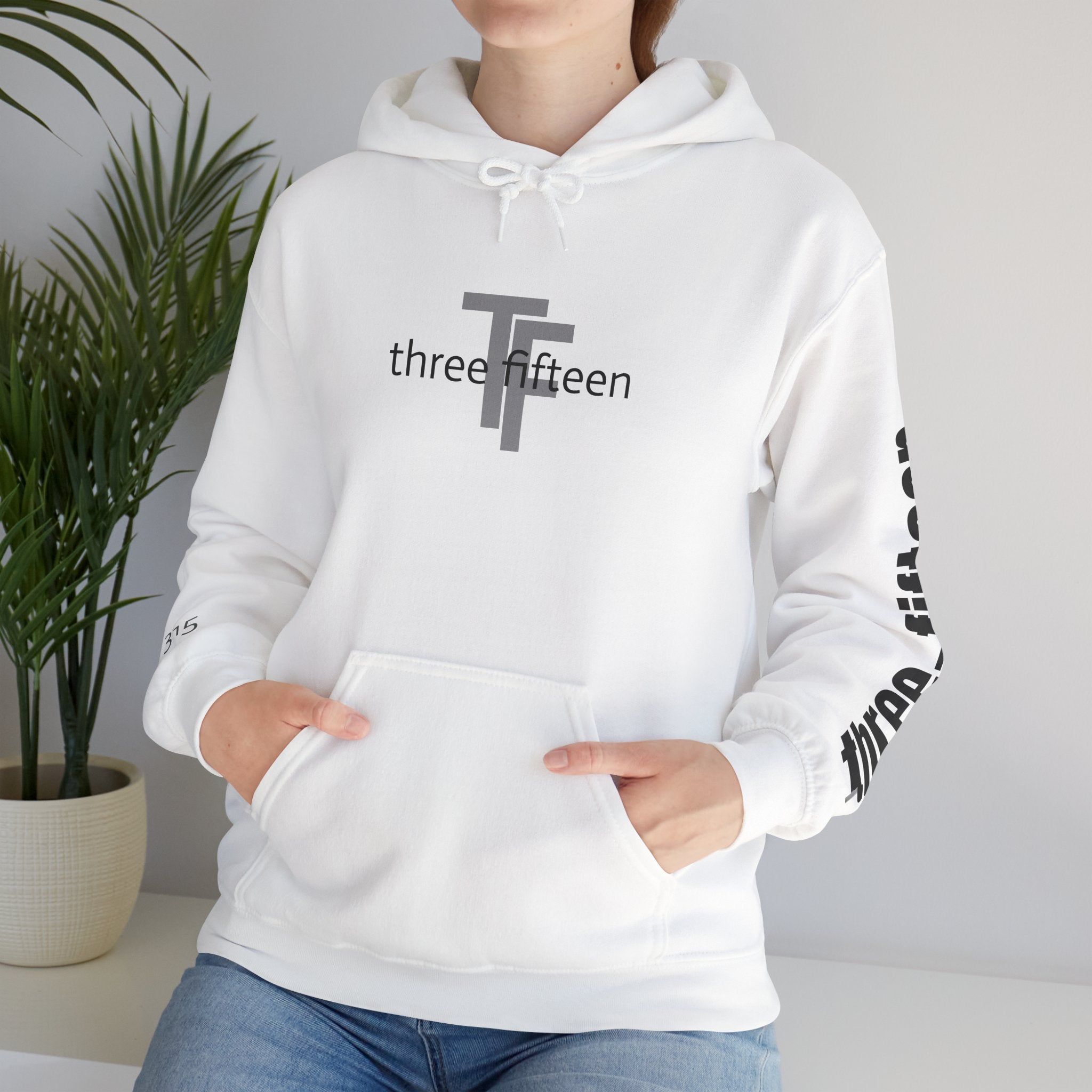 16 - Multi Color Printed Three-Fifteen Inspirational Quote Hoodie - This Isn't The End Of My Story