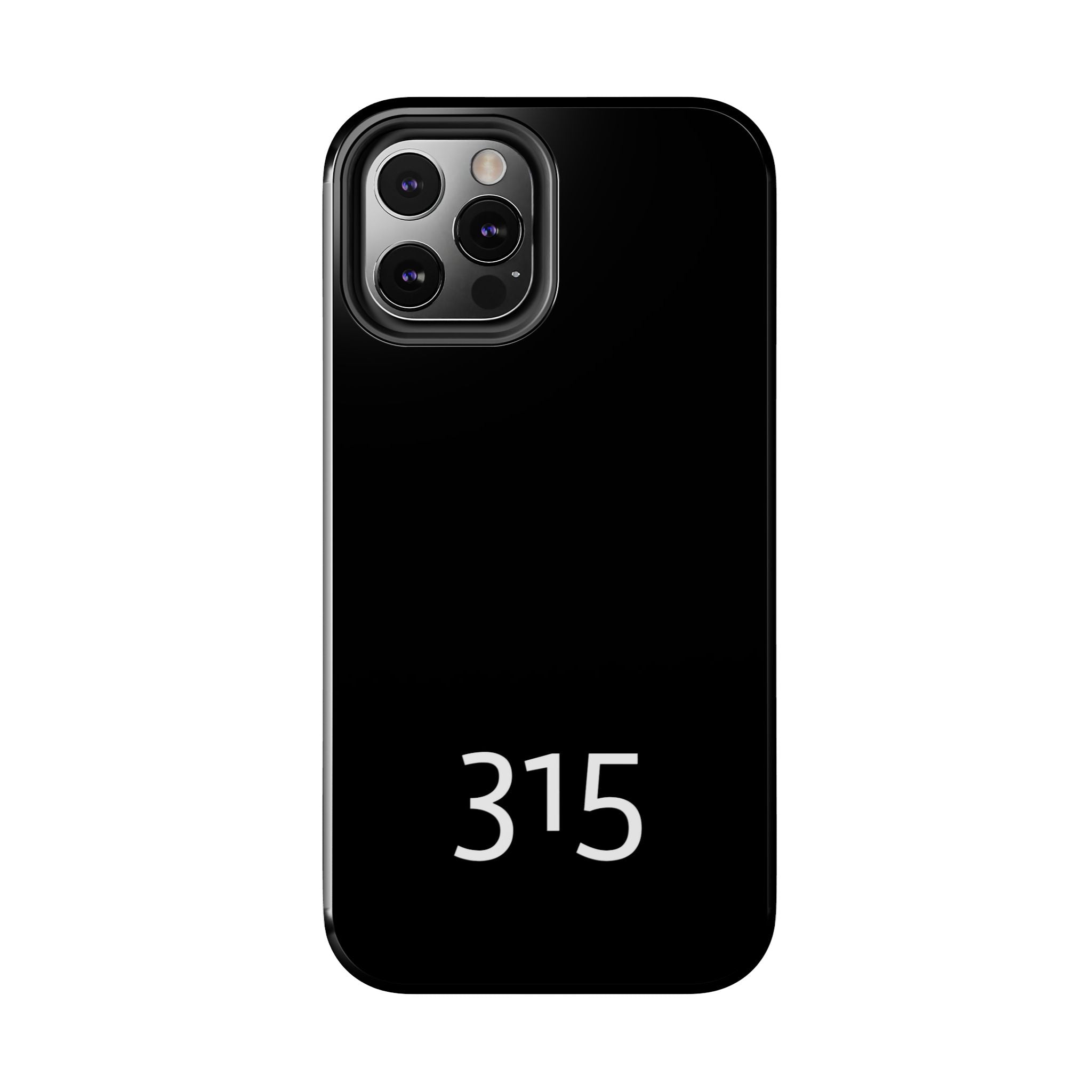 36 - Phone case 315 Tough Phone Case — Motivational Black Protective Cover
