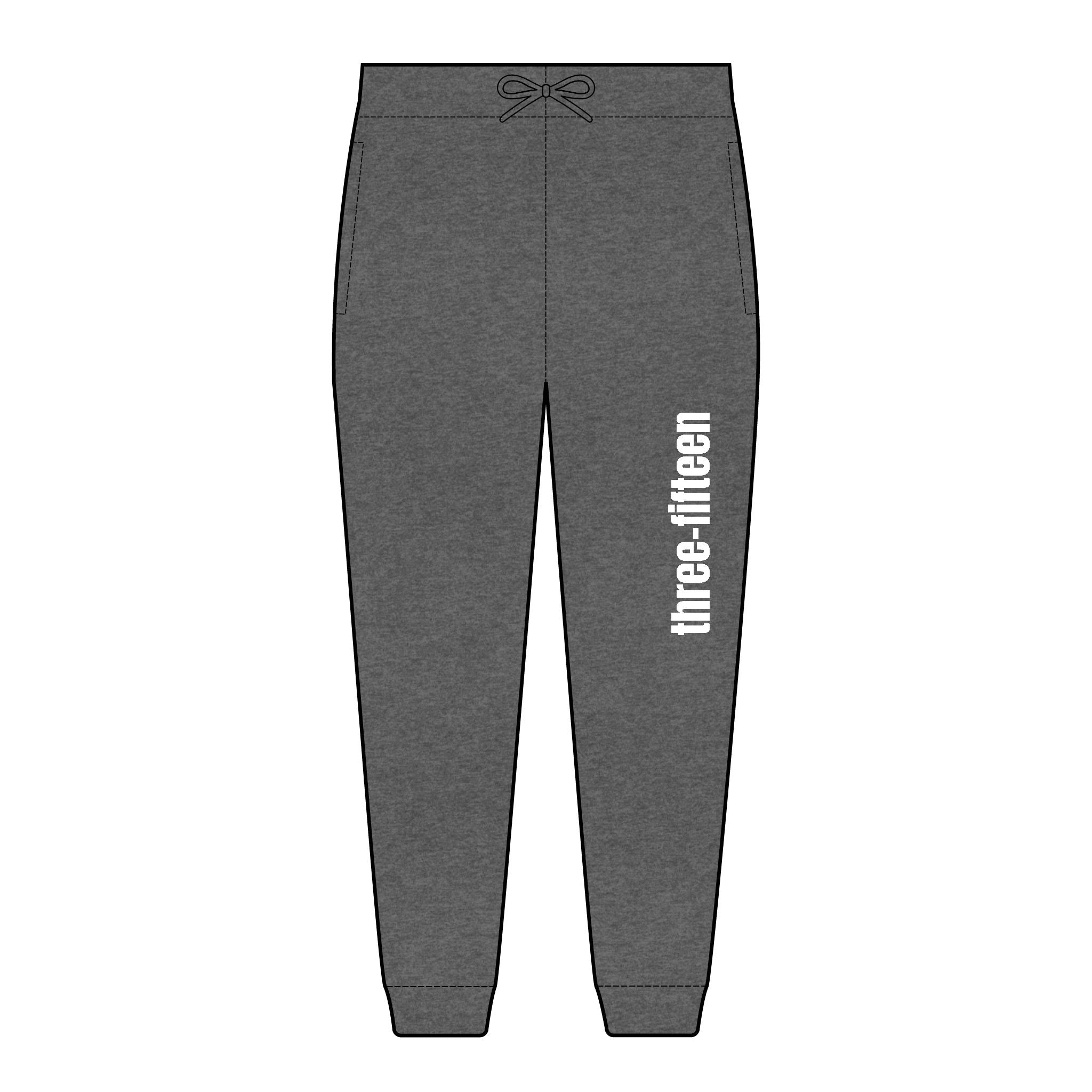 Multi Color Embroidered Three-Fifteen Fleece Joggers - "Got Hope?" Unisex Lounge Pants
