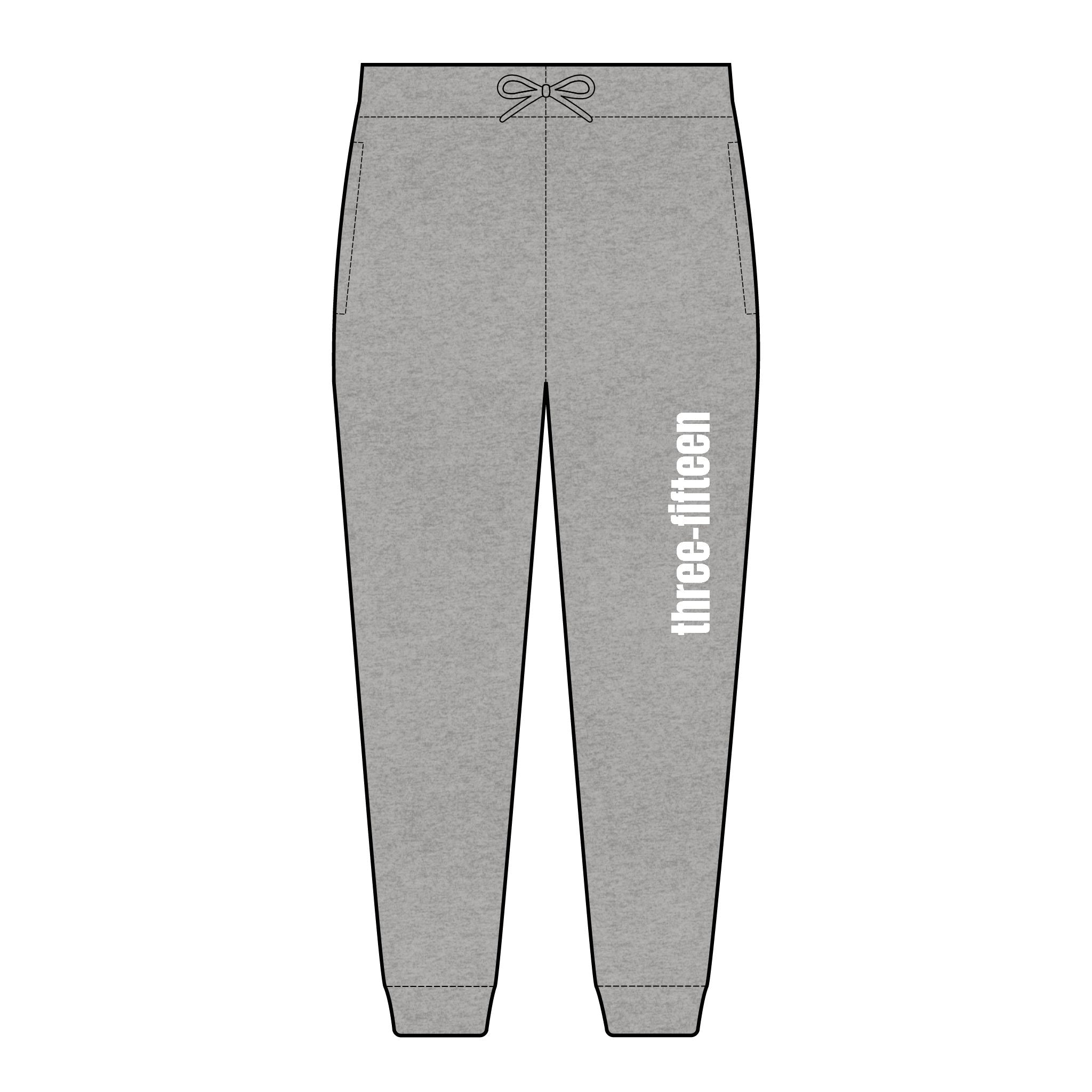 Multi Color Embroidered Three-Fifteen Fleece Joggers - "Got Hope?" Unisex Lounge Pants
