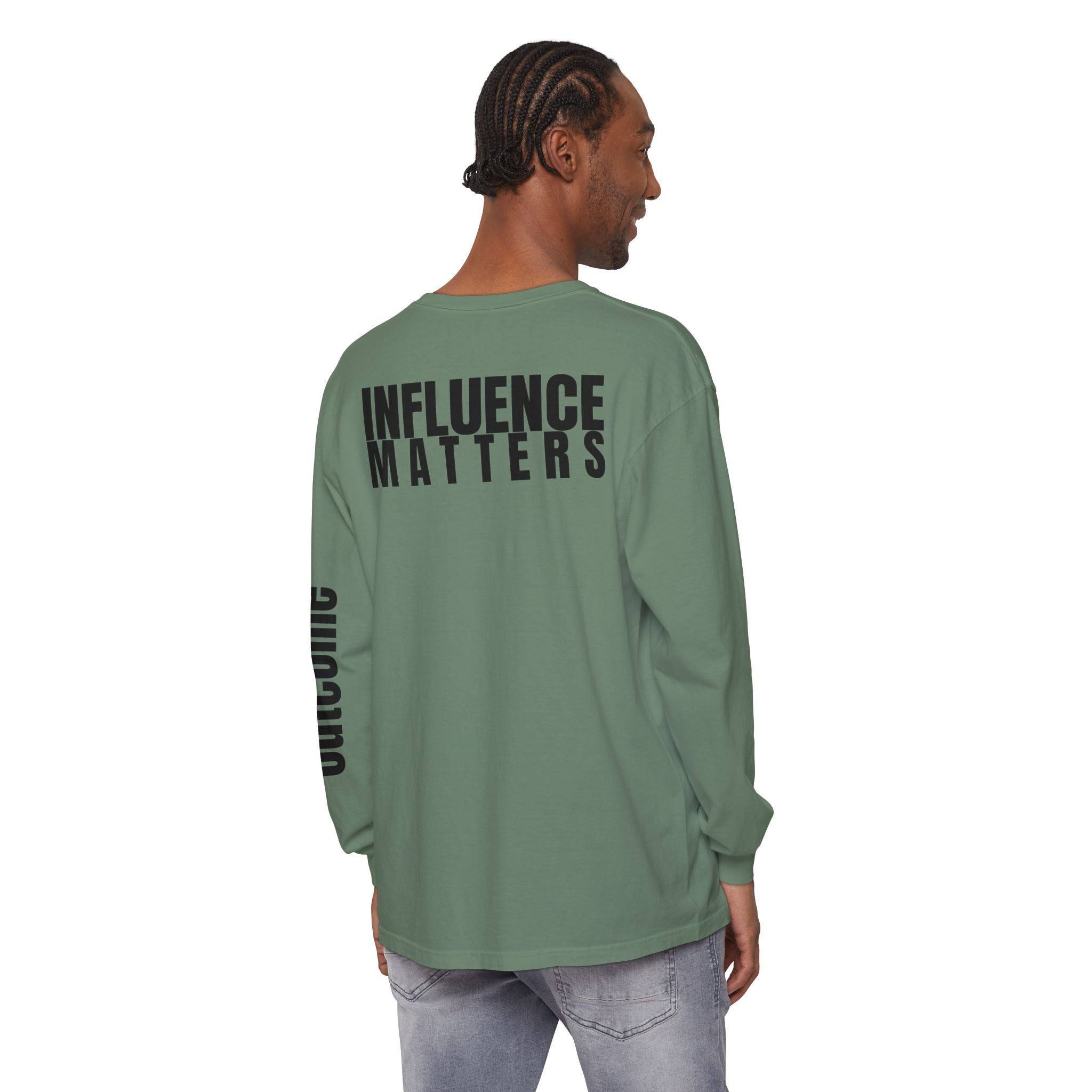 Influence Matters Unisex Long Sleeve T-Shirt - Inspirational Casual Wear
