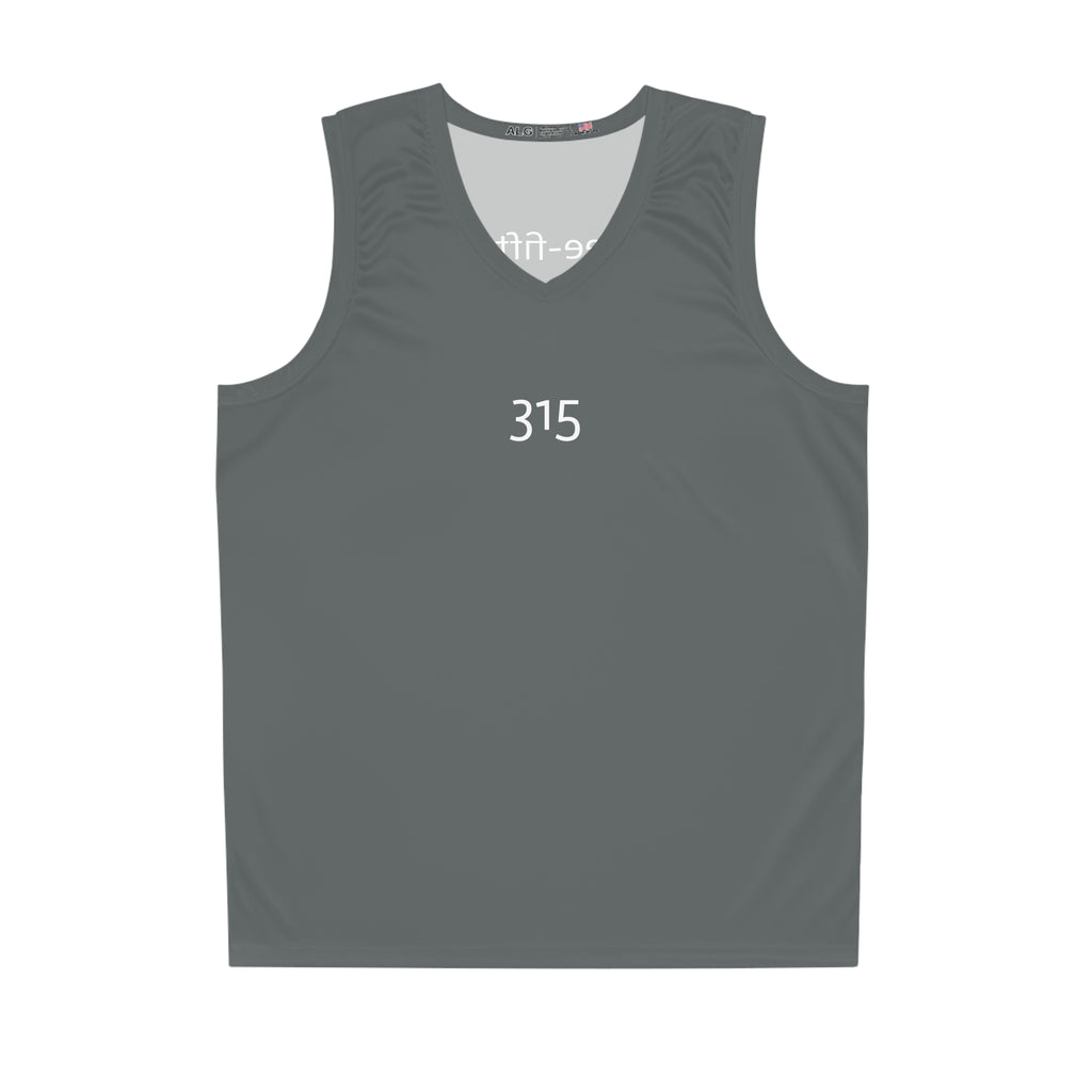 Three-Fifteen Customizable Basketball Jersey - AOP 315 Design