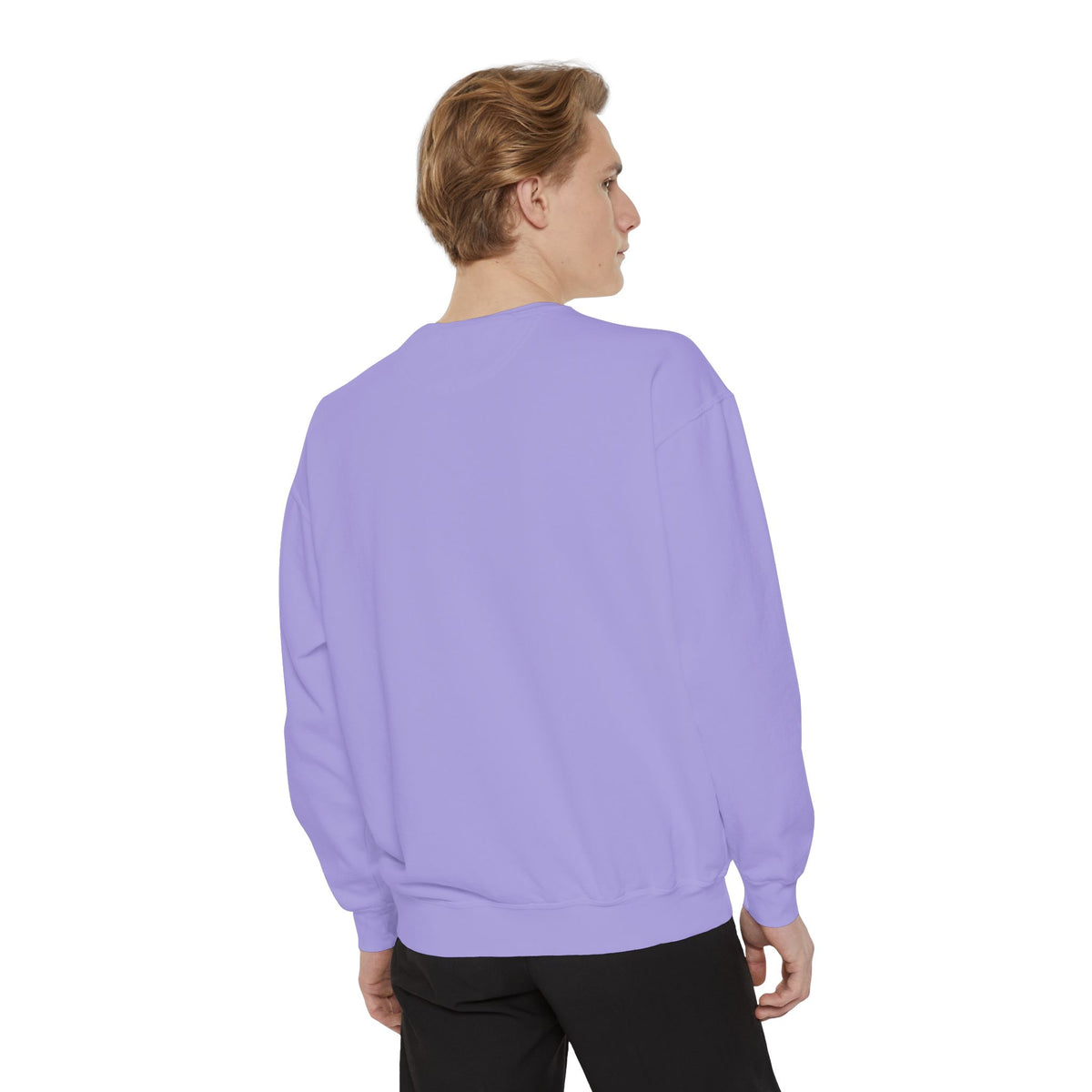 15 - Multi Color Hope Matters Embroidered Minimalist Logo Sweatshirt — White Crewneck Casual Pullover