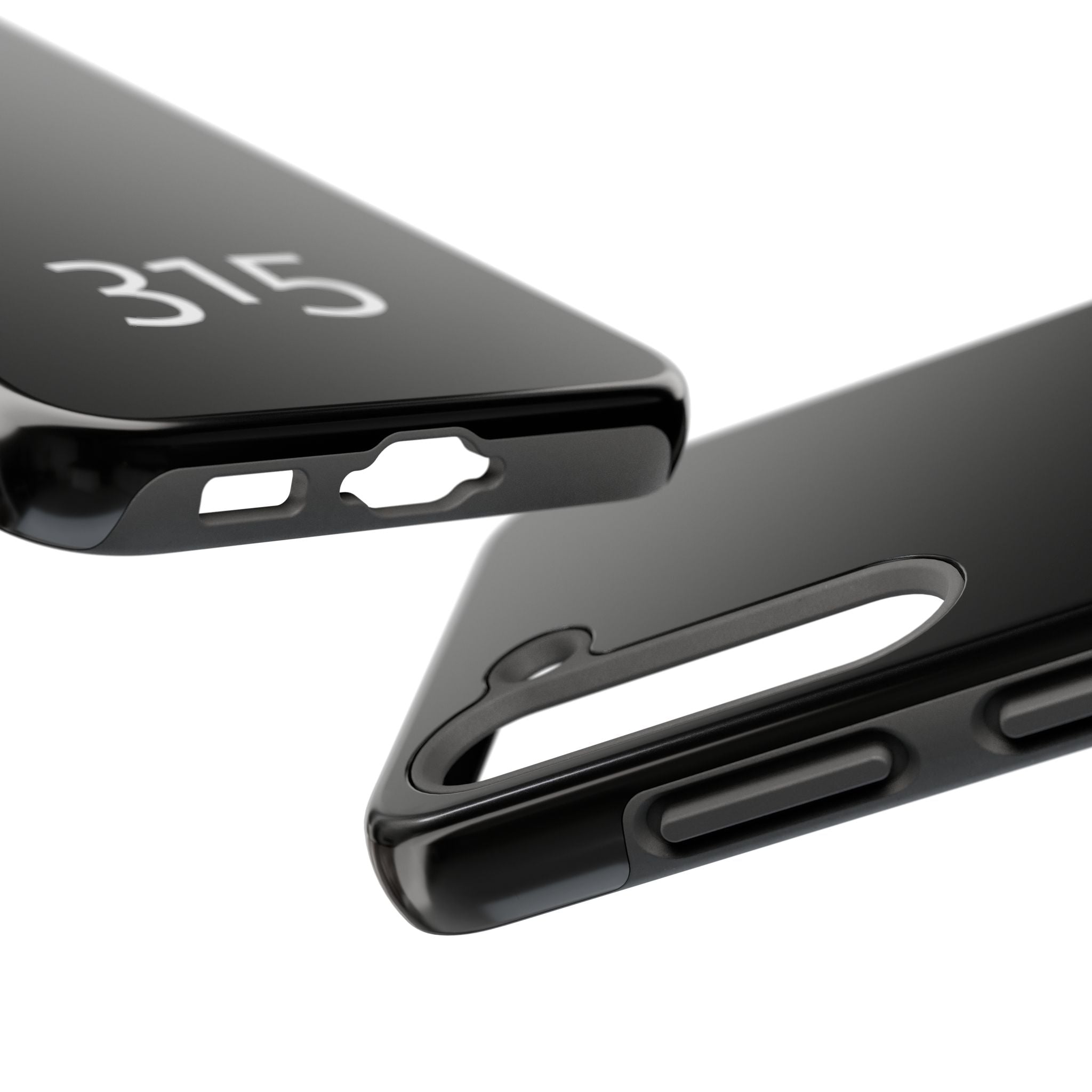 36 - Phone case 315 Tough Phone Case — Motivational Black Protective Cover
