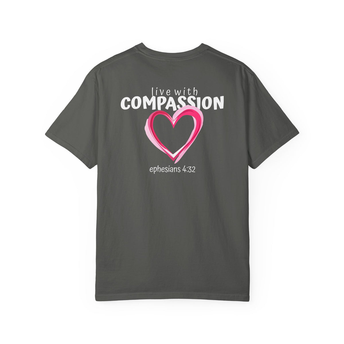 01 - Multi Color Tee - Live With Compassion - Multi Colors 315 Graphic T-Shirt