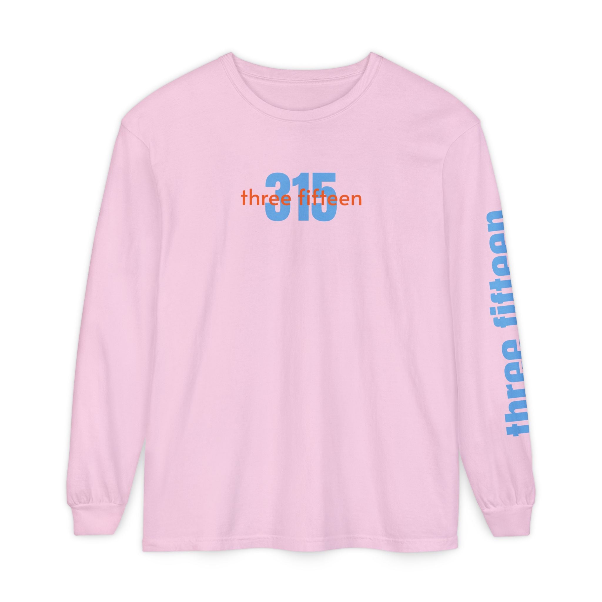 12 - Unisex Long Sleeve T-Shirt - Bold 315 Inspirational Casual Wear