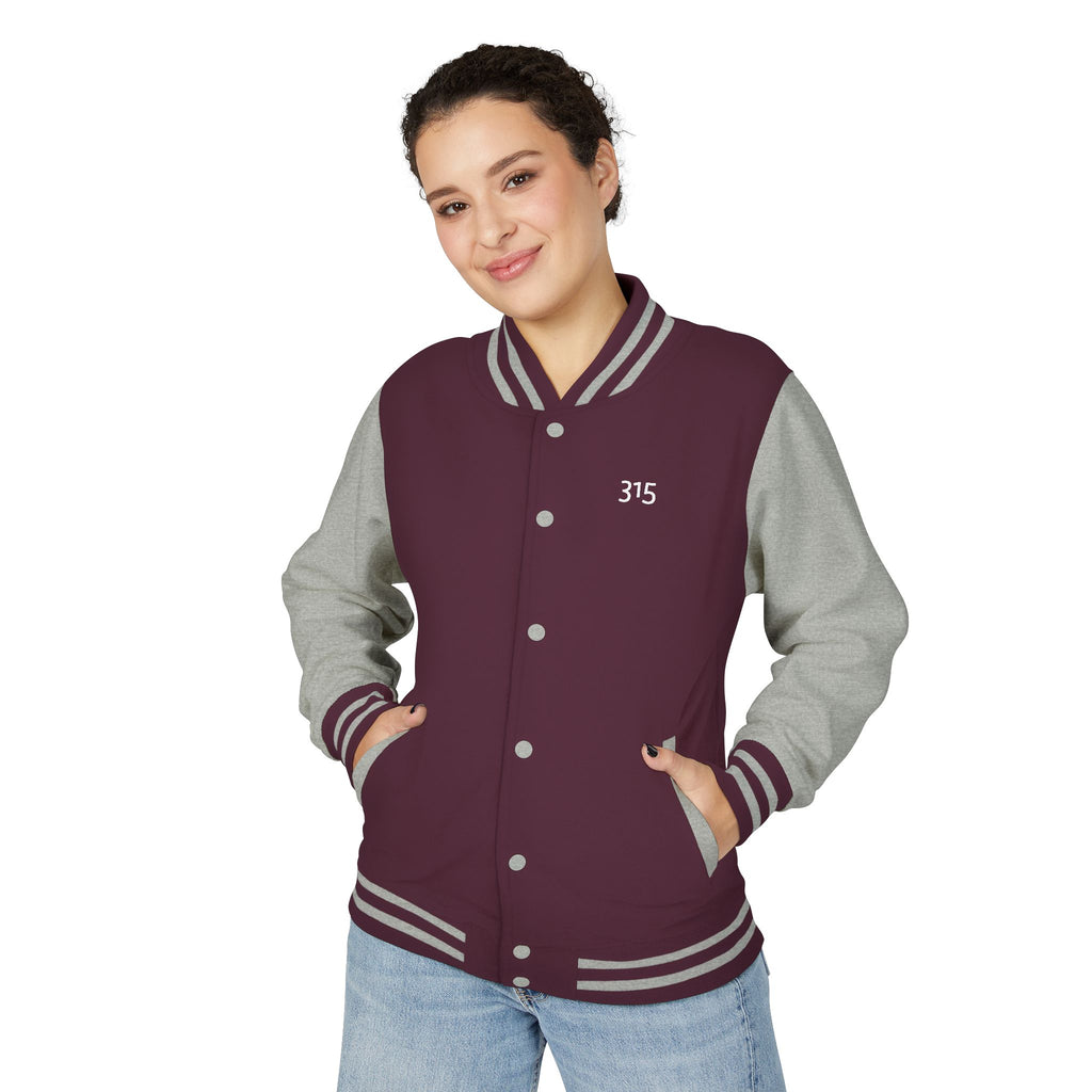 19 - Multi Color Unisex Heavyweight Letterman Jacket - Classic Athletic Style with 315 Detail