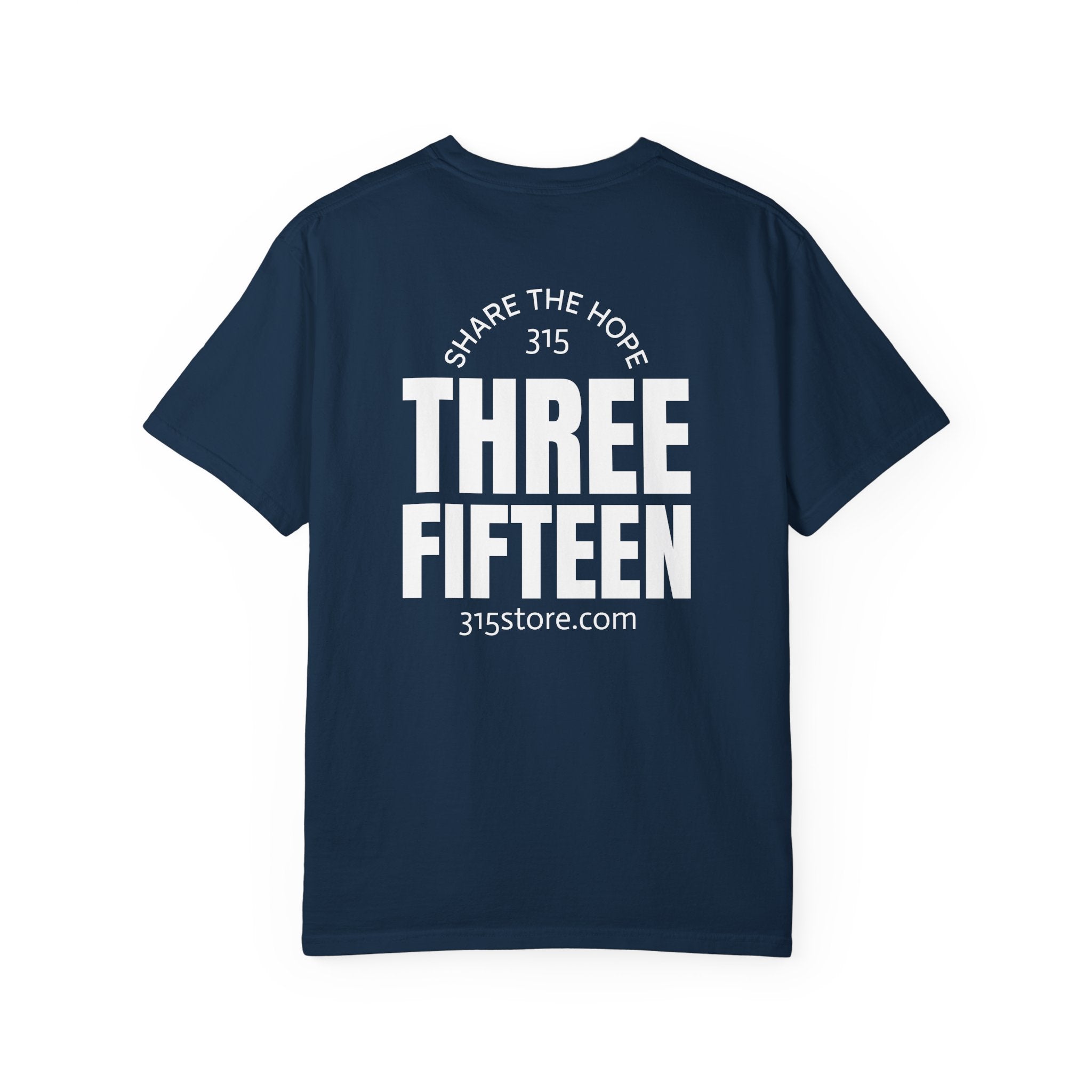 1 - Multi Colors Share the Hope Three Fifteen Graphic T-Shirt