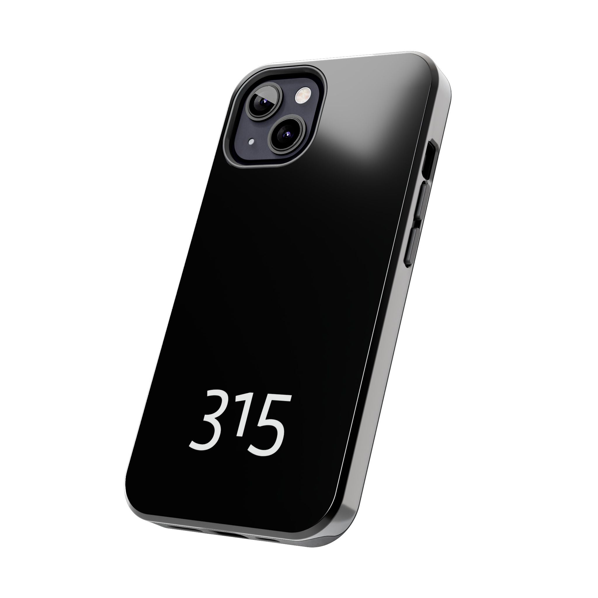 36 - Phone case 315 Tough Phone Case — Motivational Black Protective Cover
