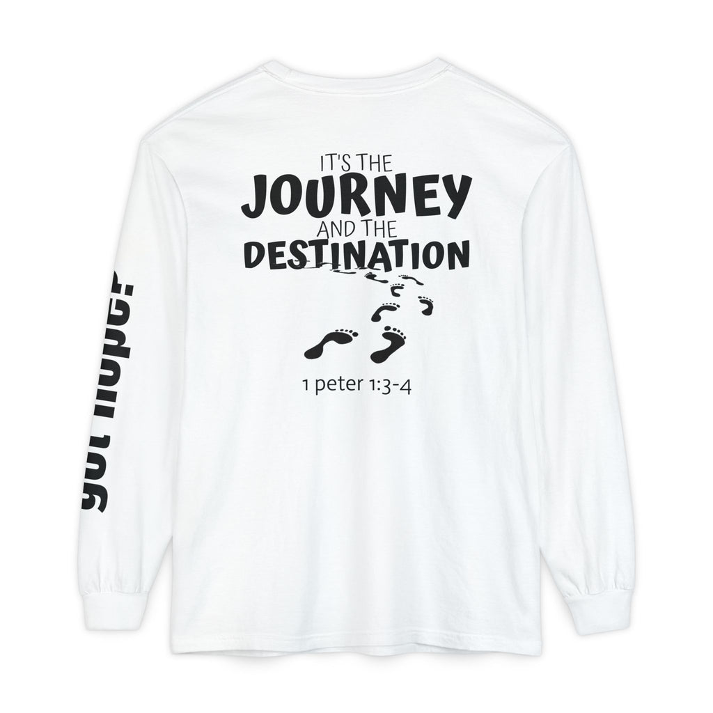 12 - Long sleeve tee 315 It’s the Journey Unisex Long Sleeve T-Shirt - Inspirational Casual Wear