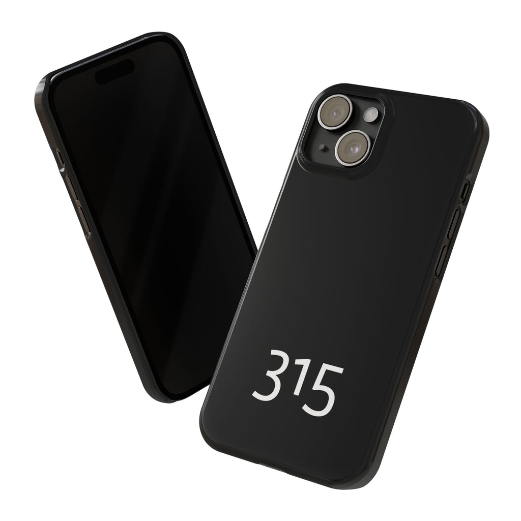 36 - Phone case 315 Slim Phone Case — Motivational Black Protective Cover