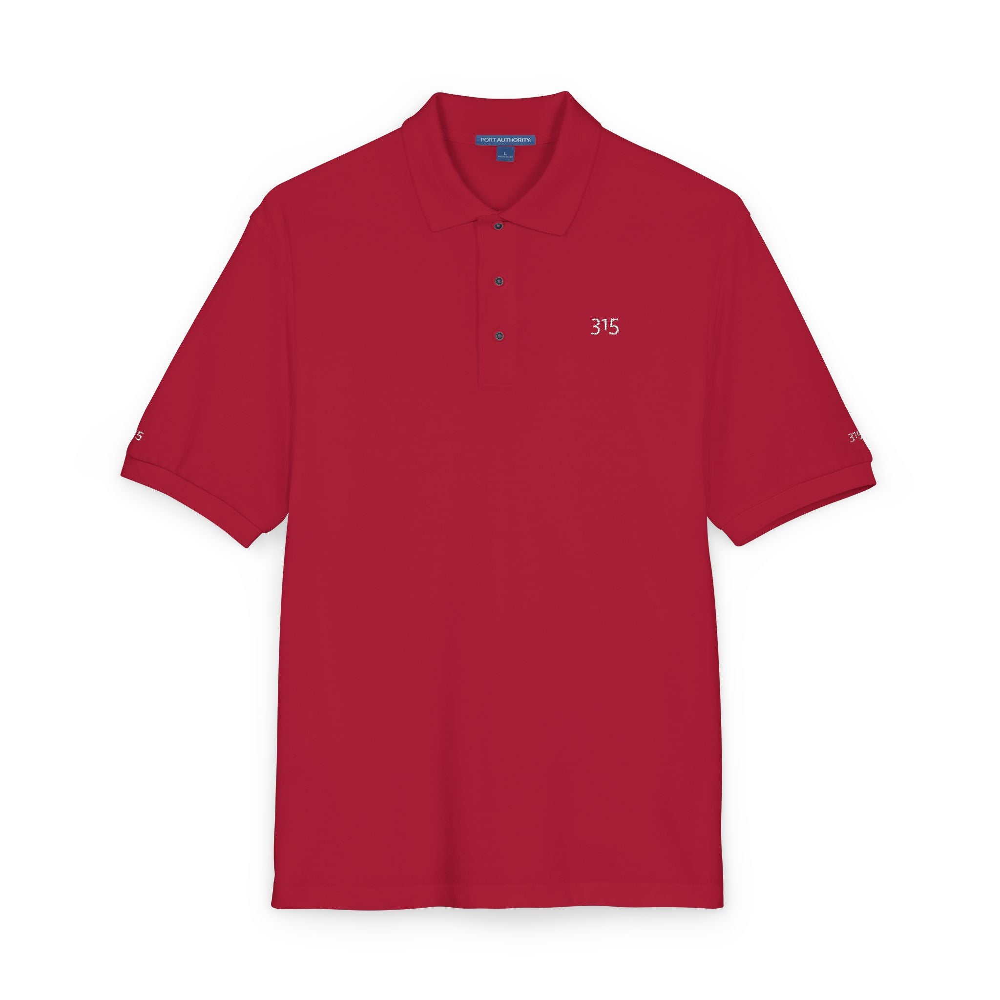 114 - Polo Style 315 Front and Sleeve Multi Color Sleek Embroidered Unisex Polo Shirt - Casual Elegance for Every Occasion