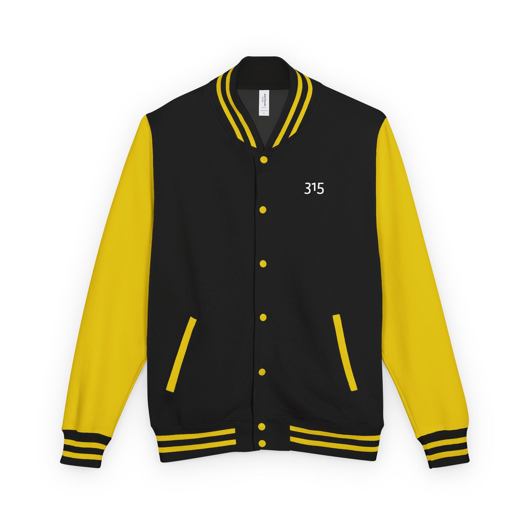 19 - Multi Color Unisex Heavyweight Letterman Jacket - Classic Athletic Style with 315 Detail