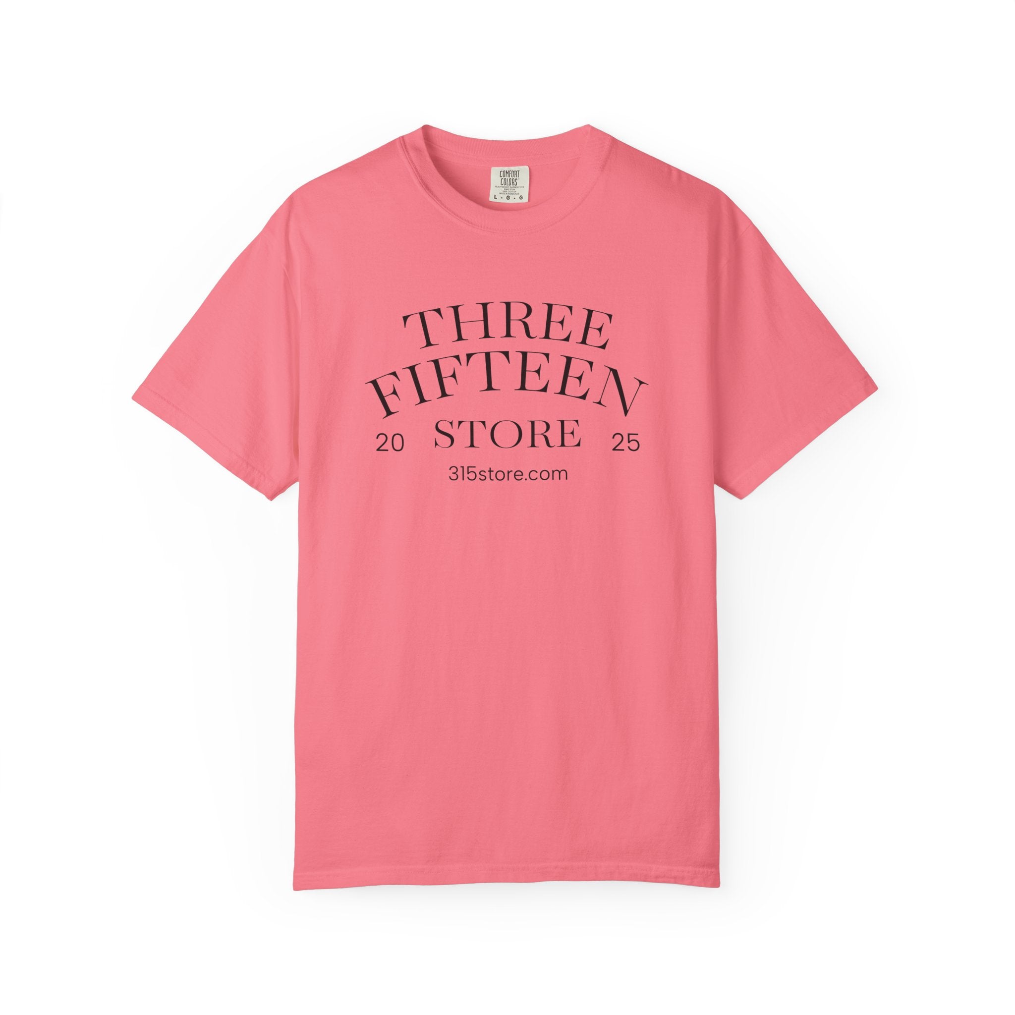 11 - Three Fifteen Store Plain Back Multi Colors Graphic T-Shirt