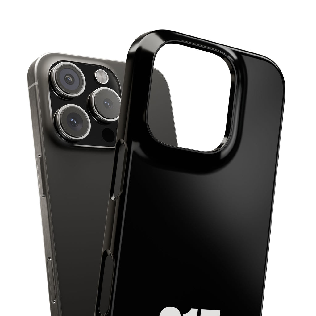 Copy of 36 - Phone case 315 Slim Phone Case — Motivational Black Protective Cover