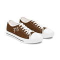 31 - Women's Grey Low Top Sneakers — Minimal Grey Canvas Shoes with '315' Side Print