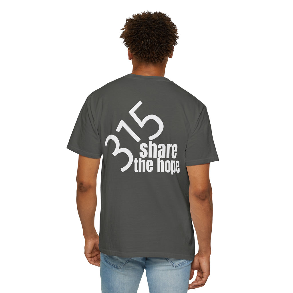 1 - Multi Colors 315 "Share the Hope" Graphic T-Shirt