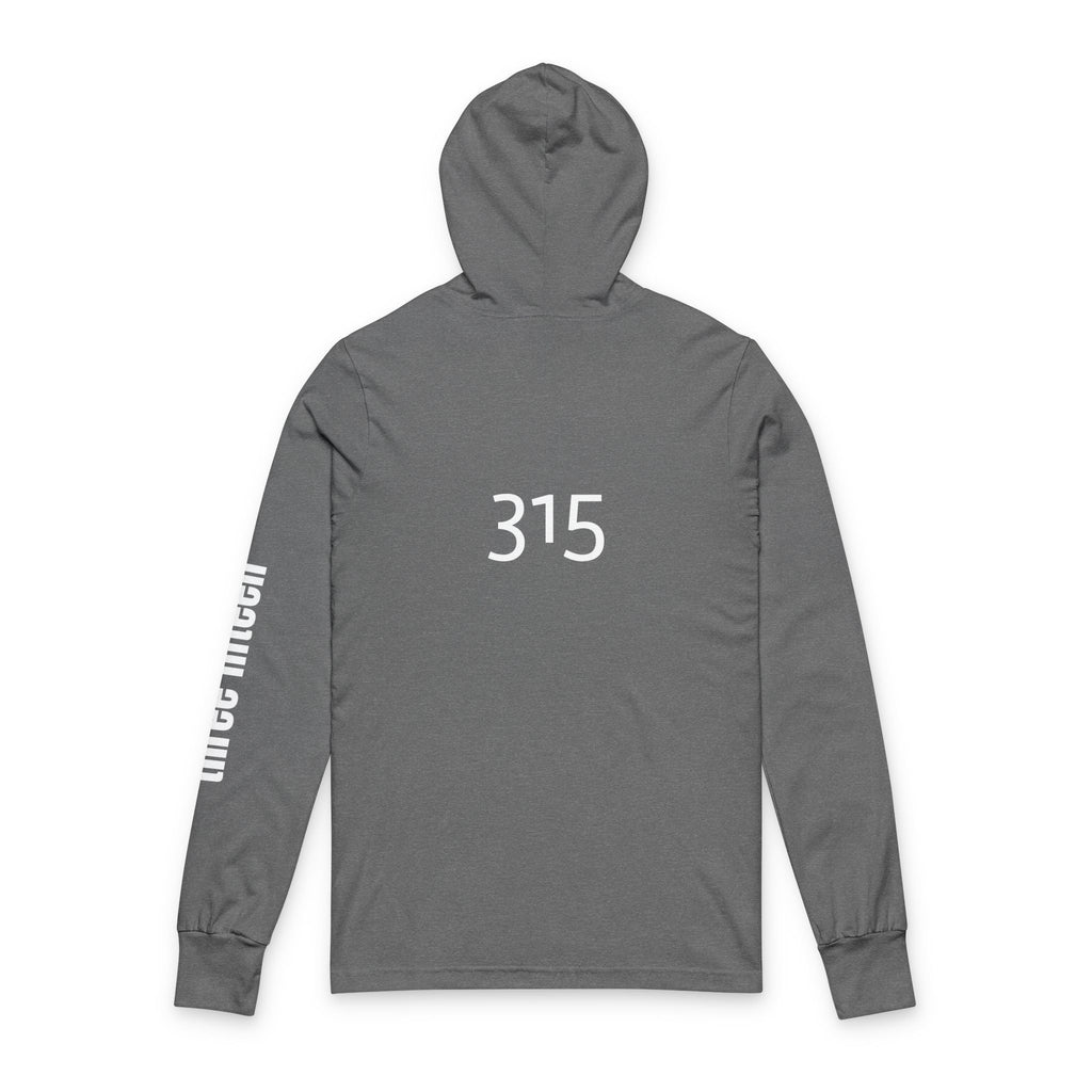 13 - Multi Color Inspirational Unisex Hooded Long Sleeve Tee - "This Isn't the End of My Story"