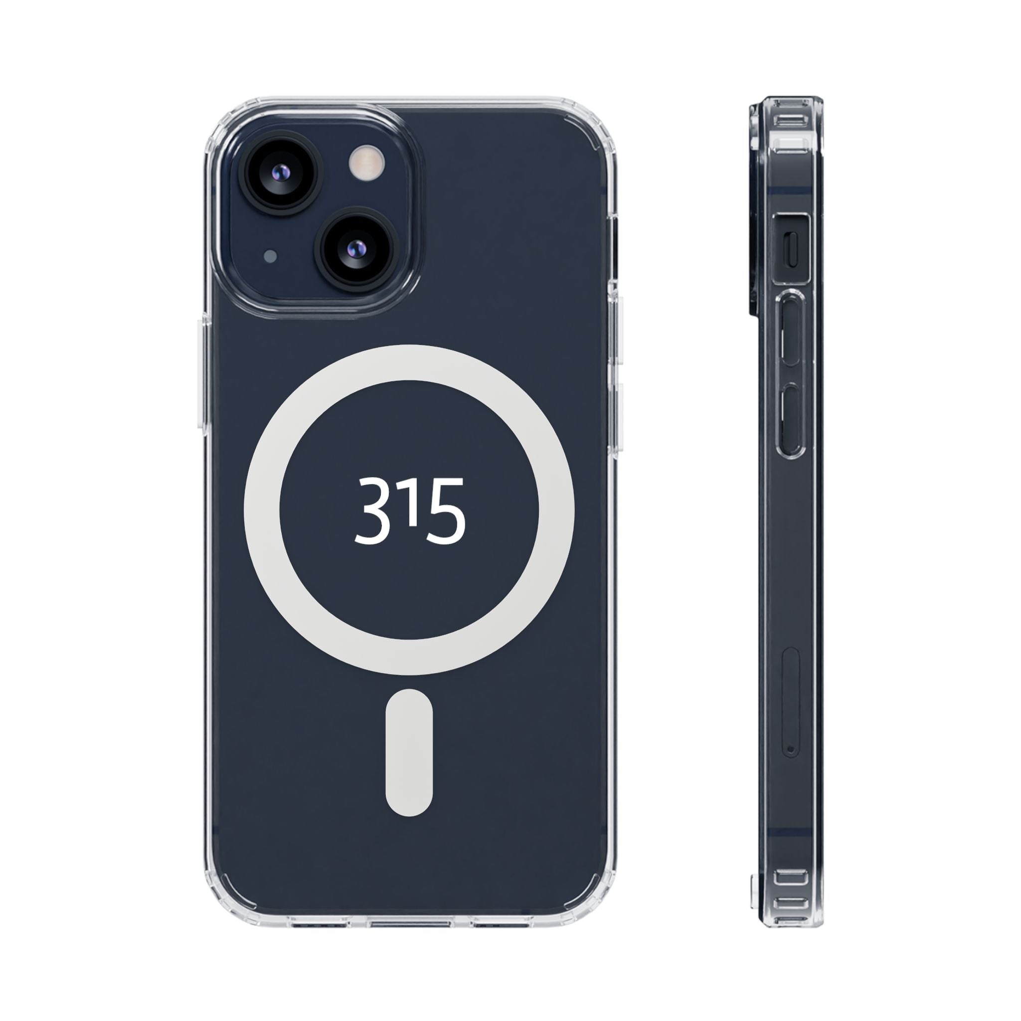 Clear Magnetic Impact Phone Case — Transparent Shockproof MagSafe-Compatible