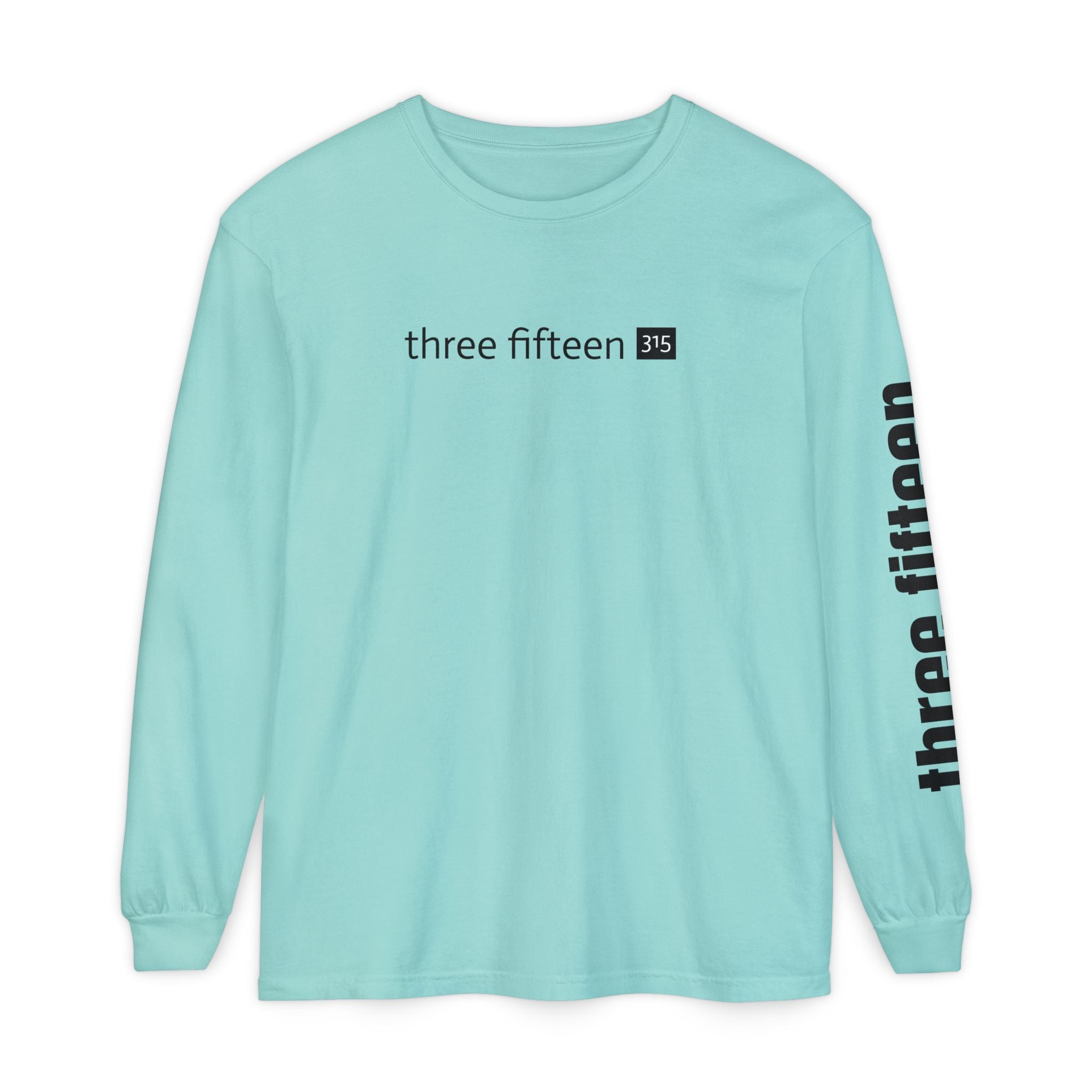 12 - Unisex Long Sleeve T-Shirt -Square 315 Inspirational Casual Wear