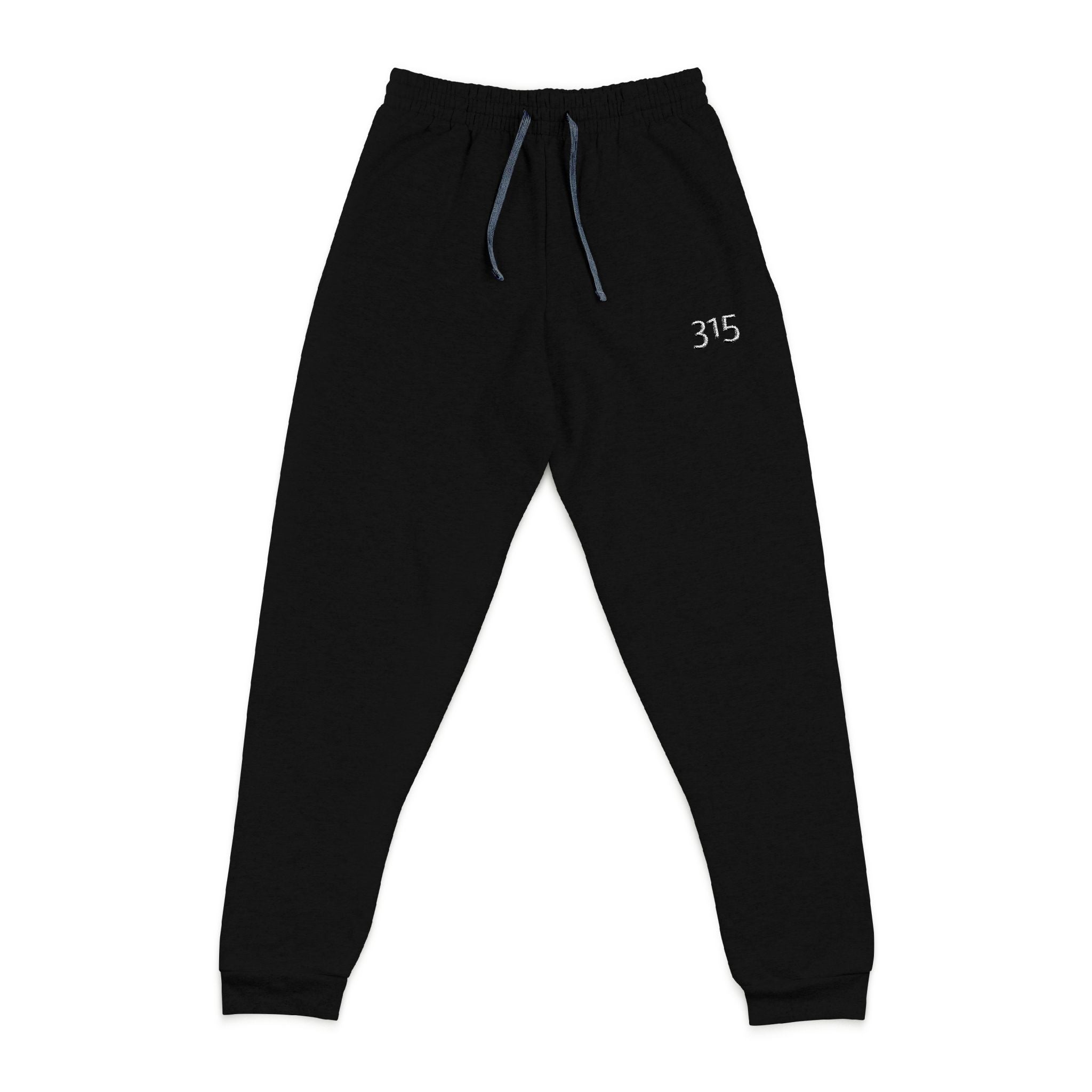 Embroidered 315 Joggers — Mens/Womens Cotton Blend Sweatpants