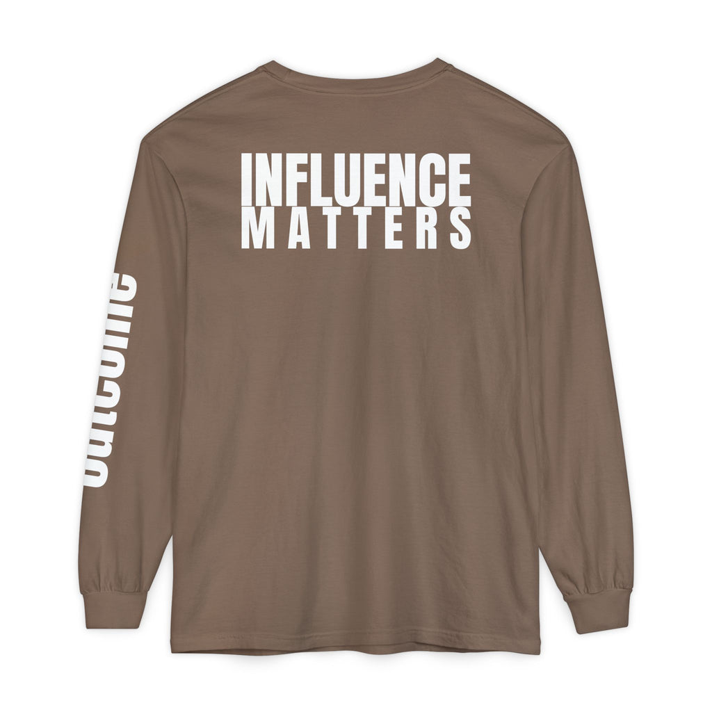 Influence Matters Unisex Long Sleeve T-Shirt - Inspirational Casual Wear