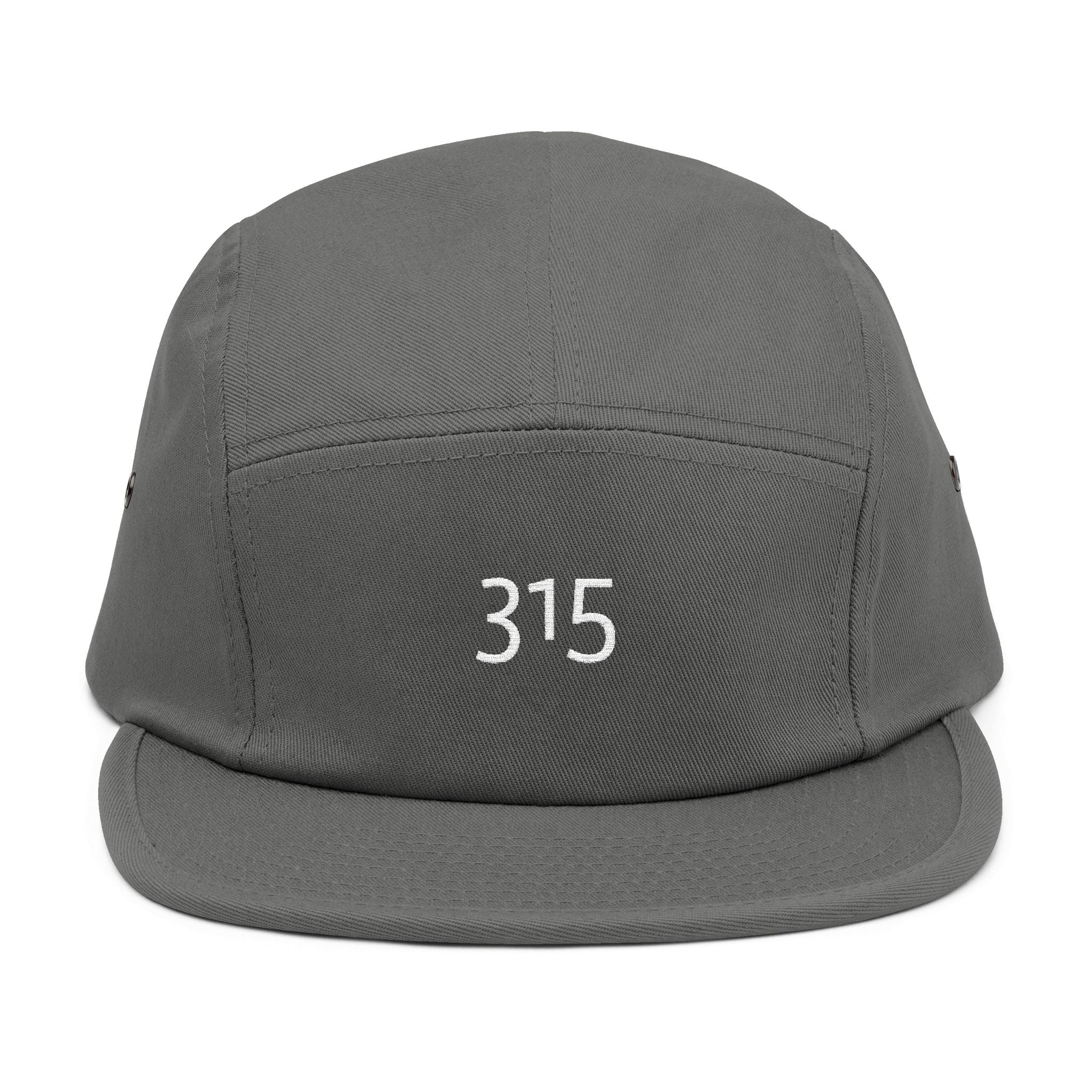 3 - Hat Embroidered 5 Panel Cap - Casual Streetwear with Unique Design (315)